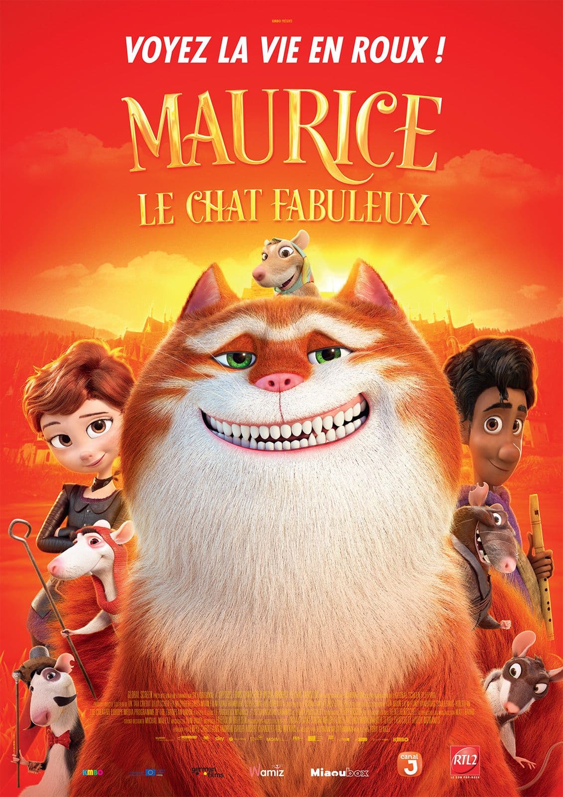 Maurice le chat fabuleux - Cover
