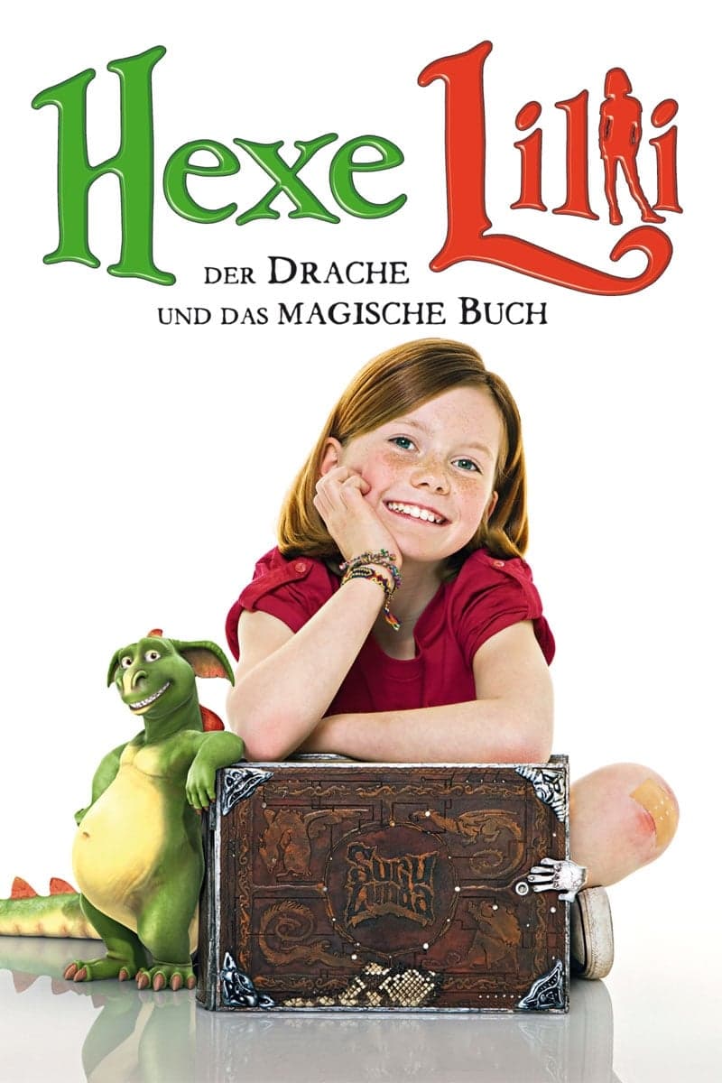 Lilly the Witch: The Dragon and the Magic Book - Cover