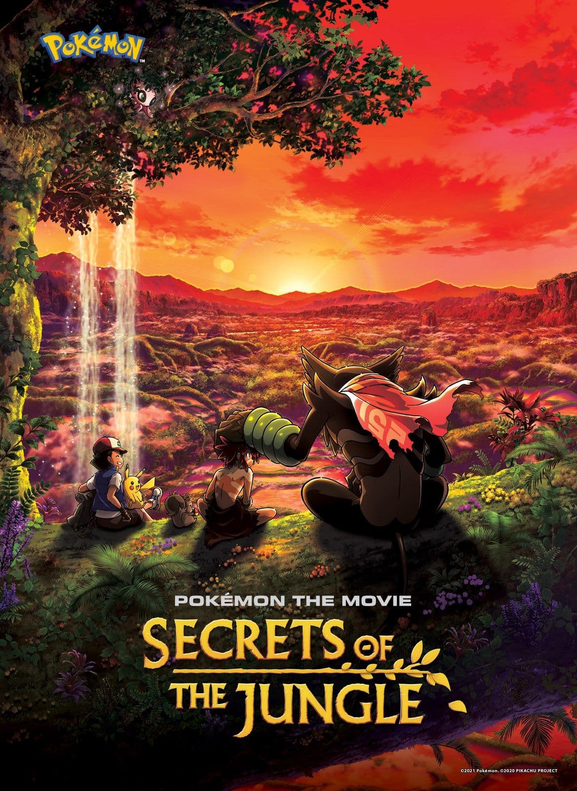 Pokémon, le film : Les secrets de la jungle - Cover