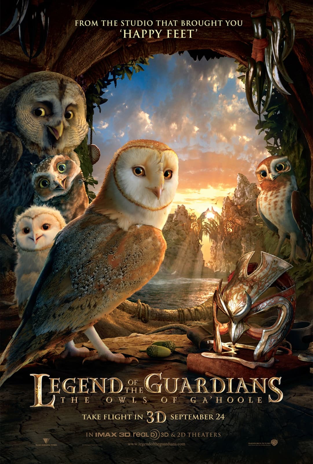 Legend of the Guardians: The Owls of Ga'Hoole - Cover