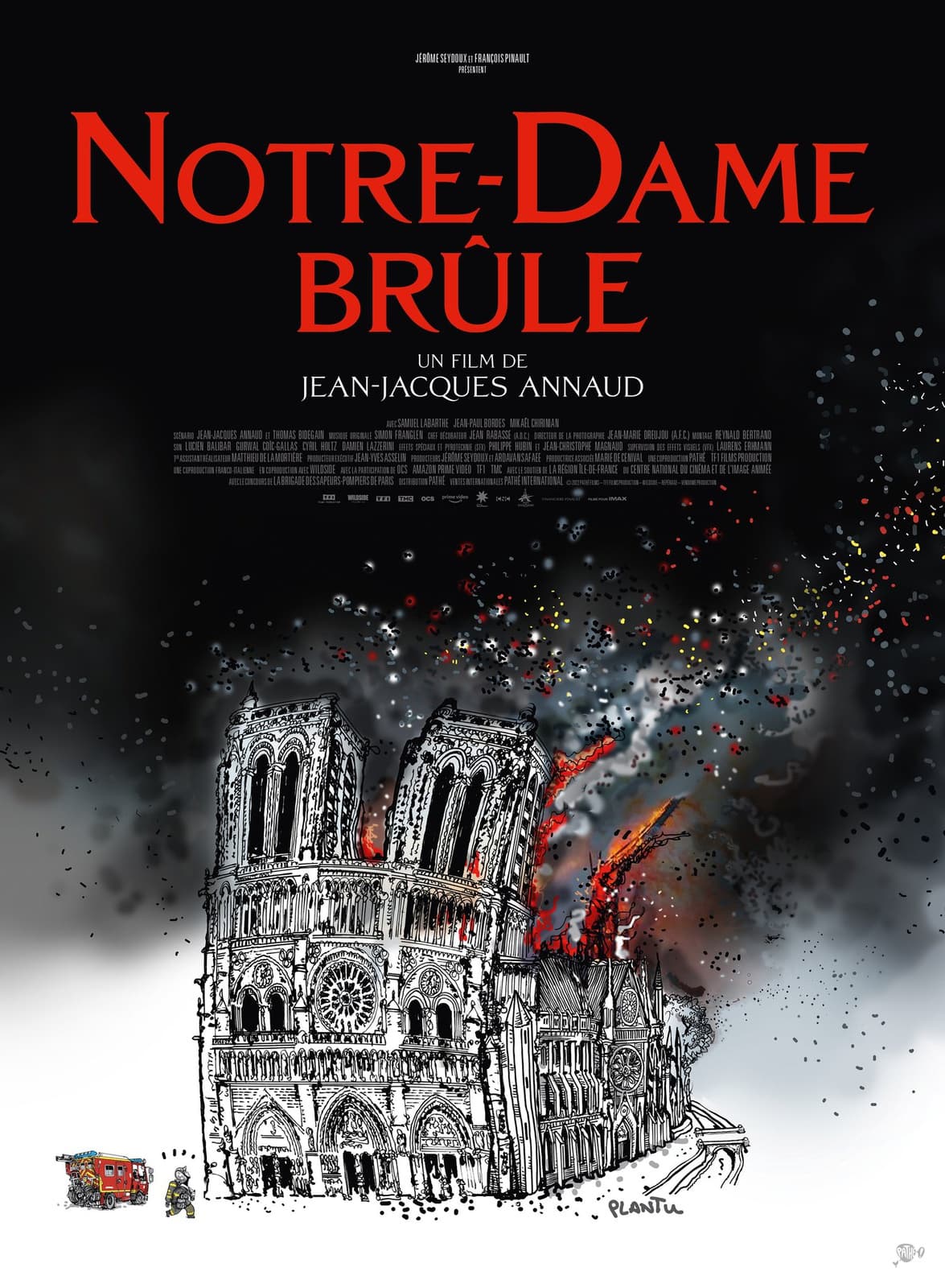 Notre Dame on Fire
