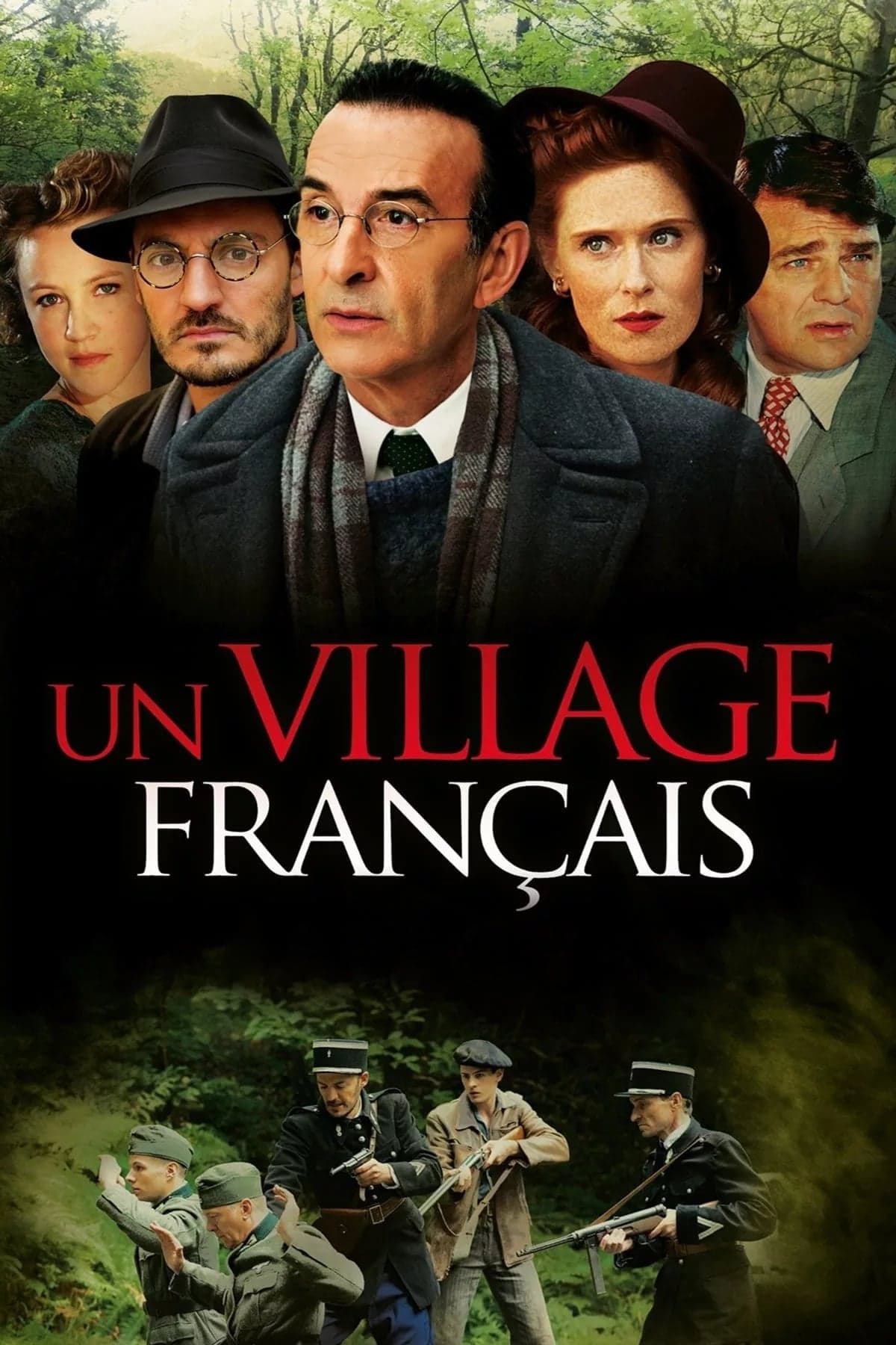 Un village français - Cover