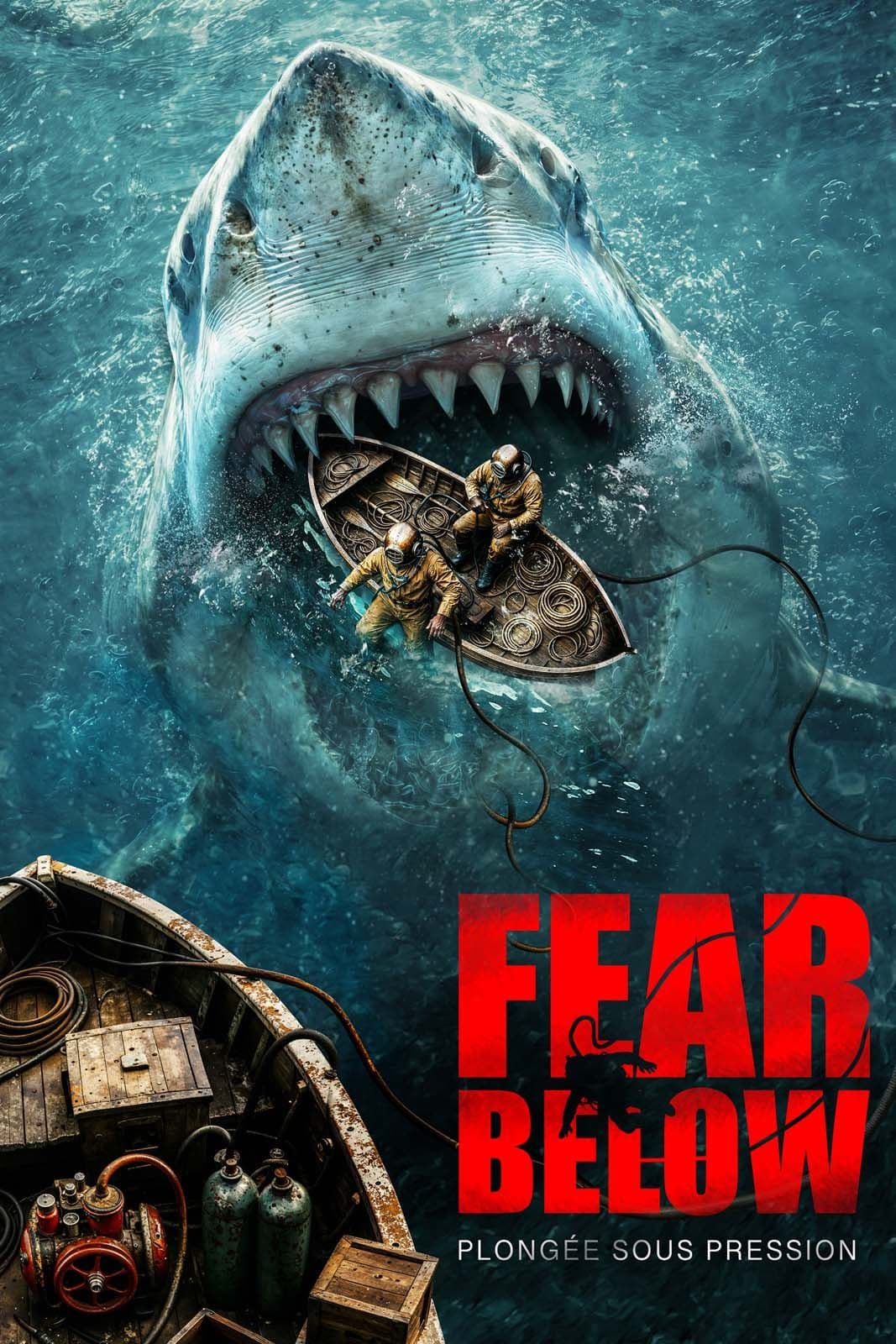 Fear Below - Plongée sous pression  - Cover