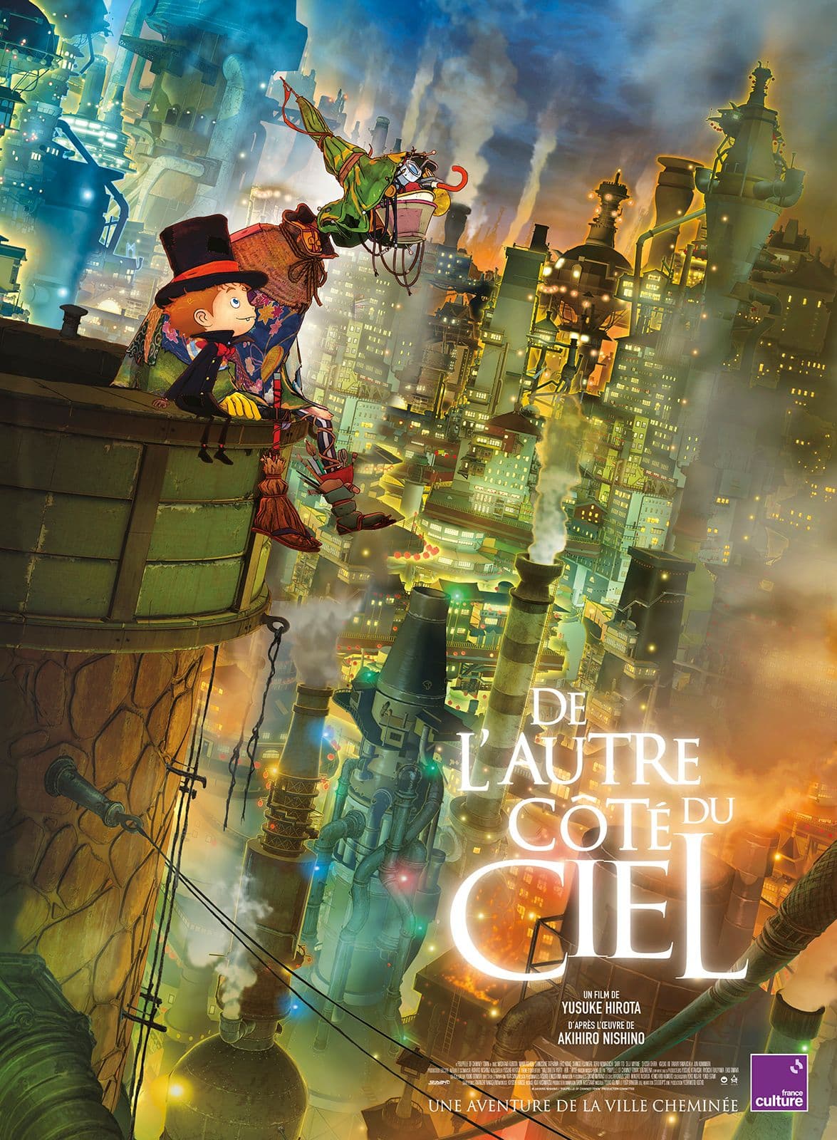 De l'autre côté du ciel - Cover