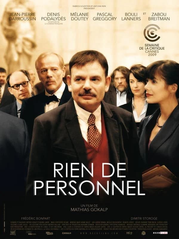 Rien de personnel - Cover