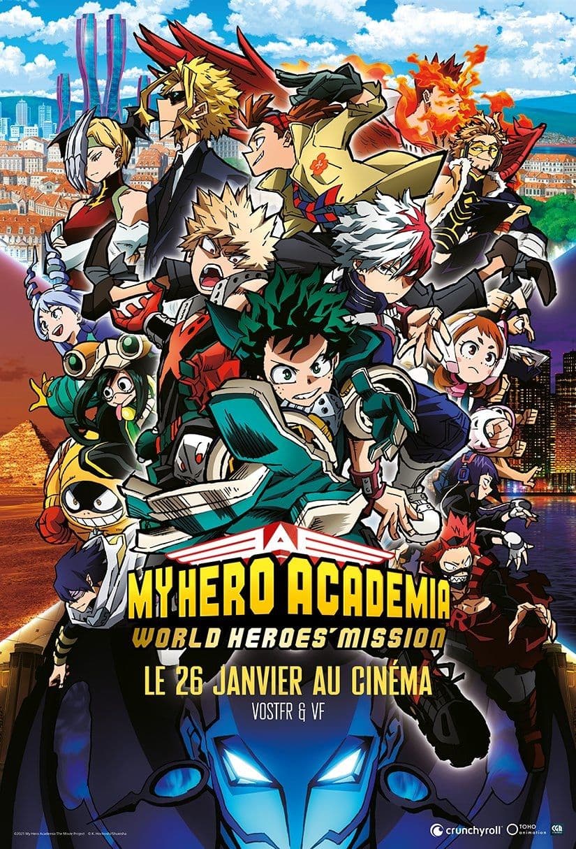My Hero Academia - World Heroes' Mission - Cover