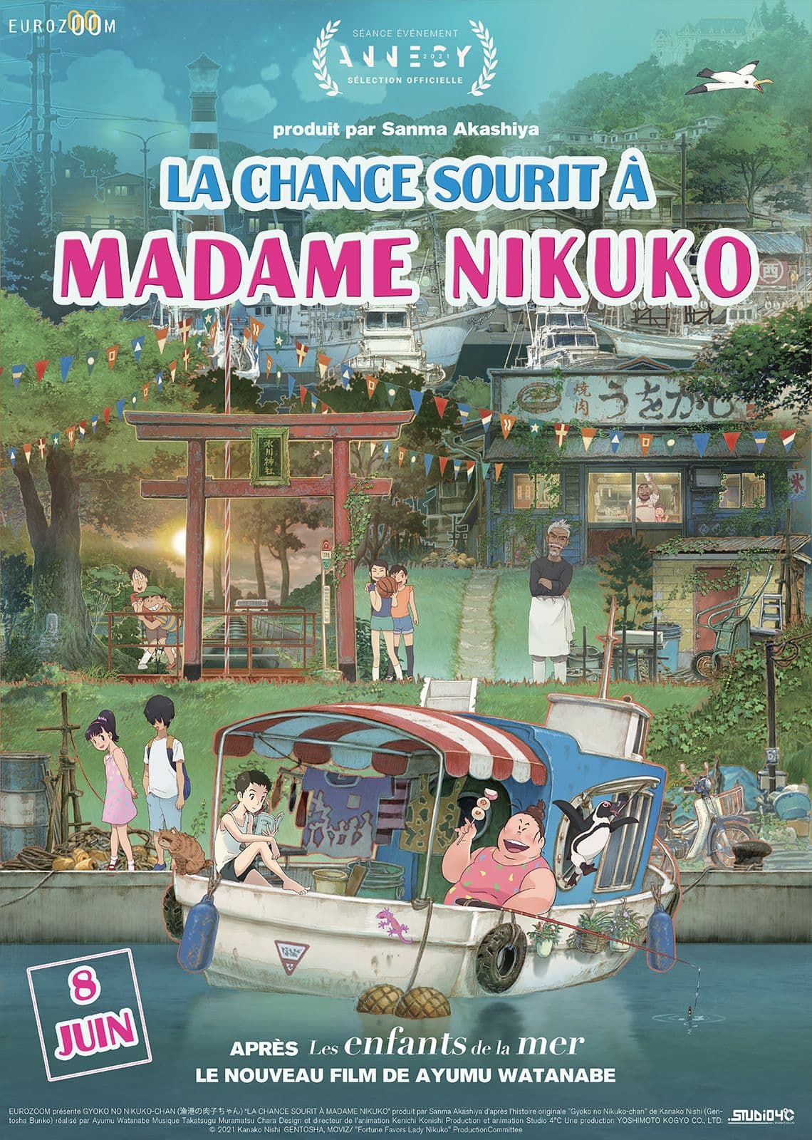 La chance sourit à madame Nikuko - Cover