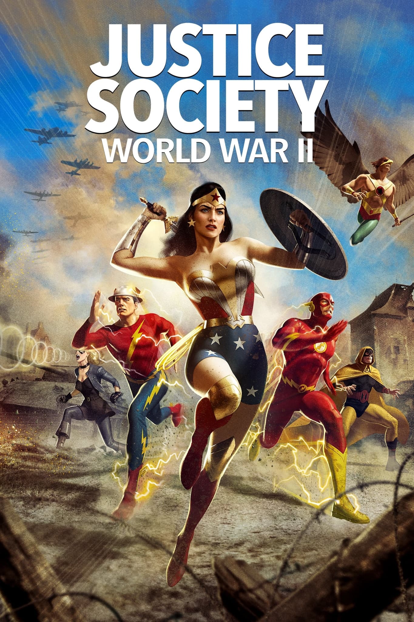 Justice Society: World War II - Cover