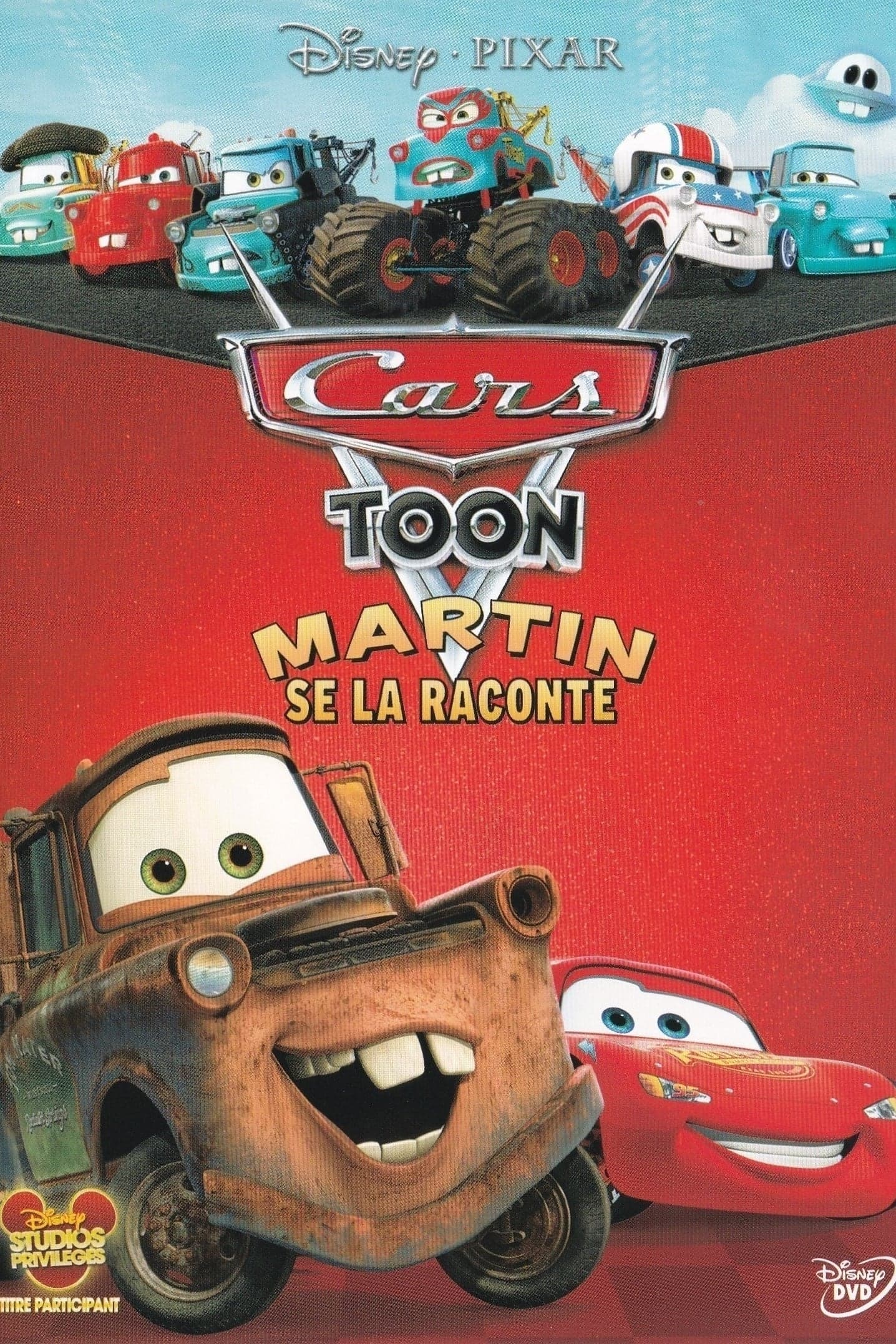 Cars Toon : Martin se la raconte - Cover