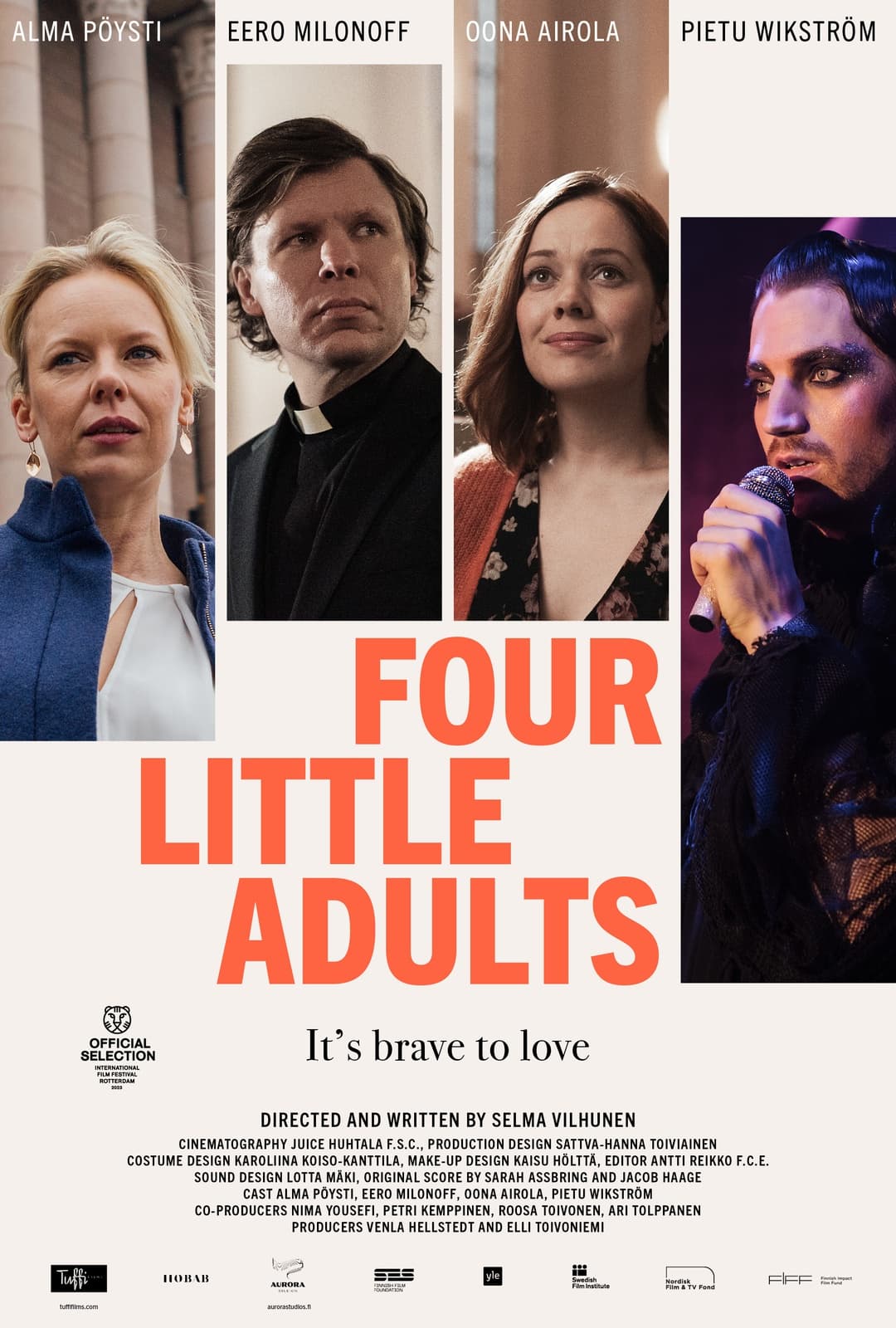 Four Little Adults - Cover