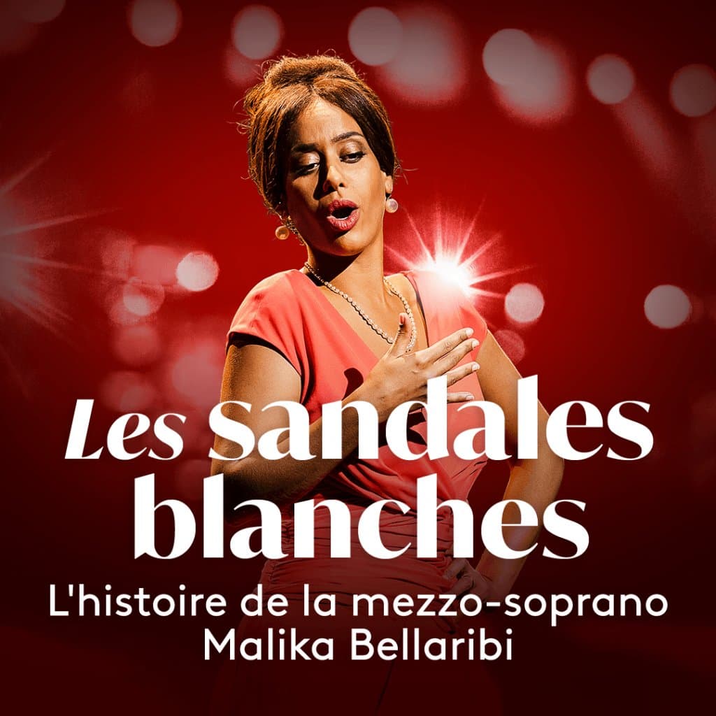 Les Sandales blanches - Cover