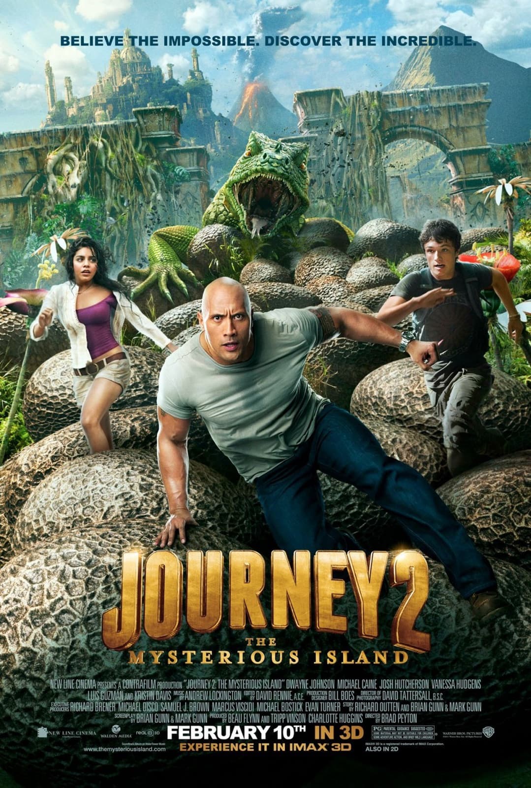 Journey 2: The Mysterious Island - Cover