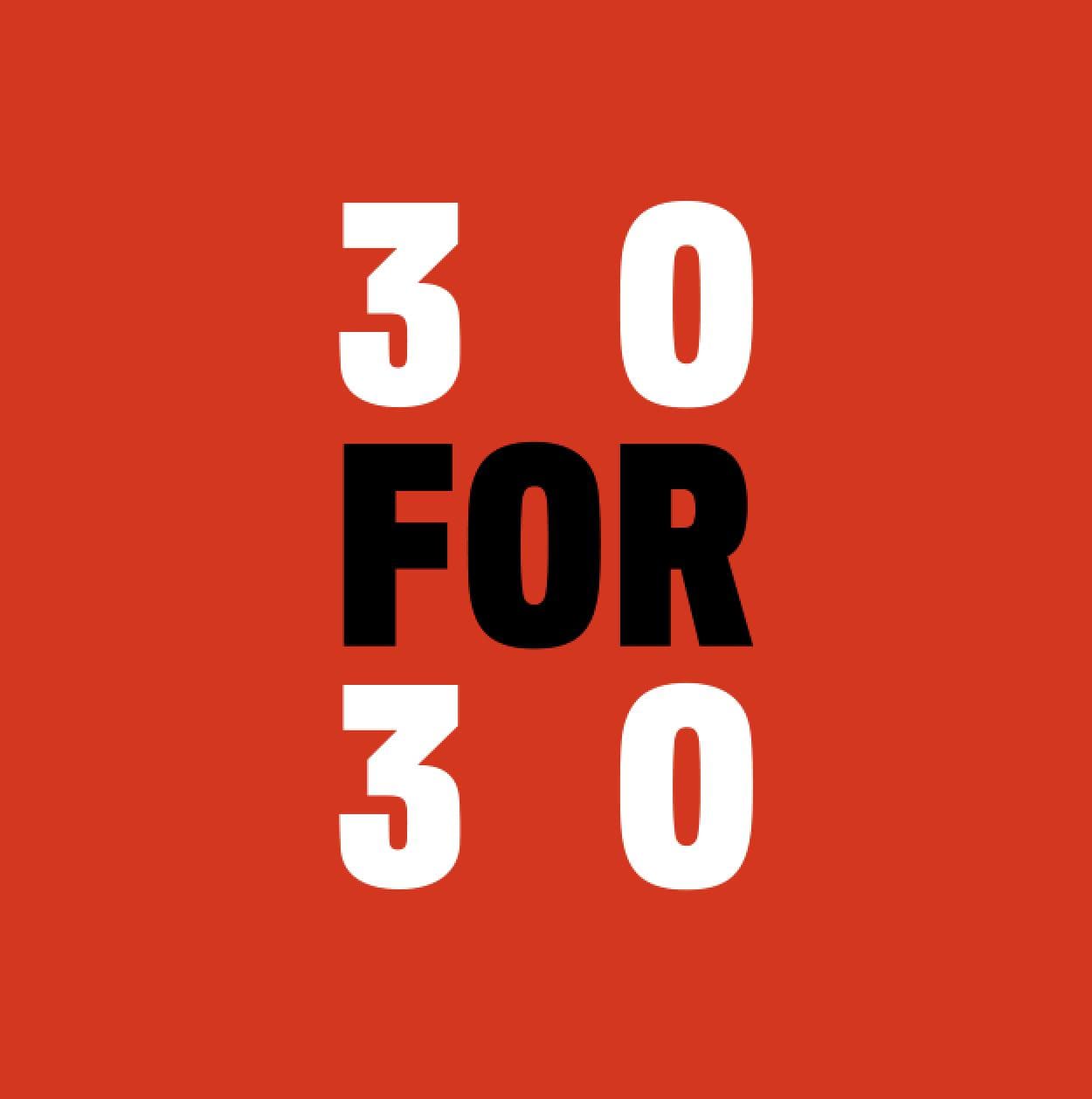 30 for 30 - Cover