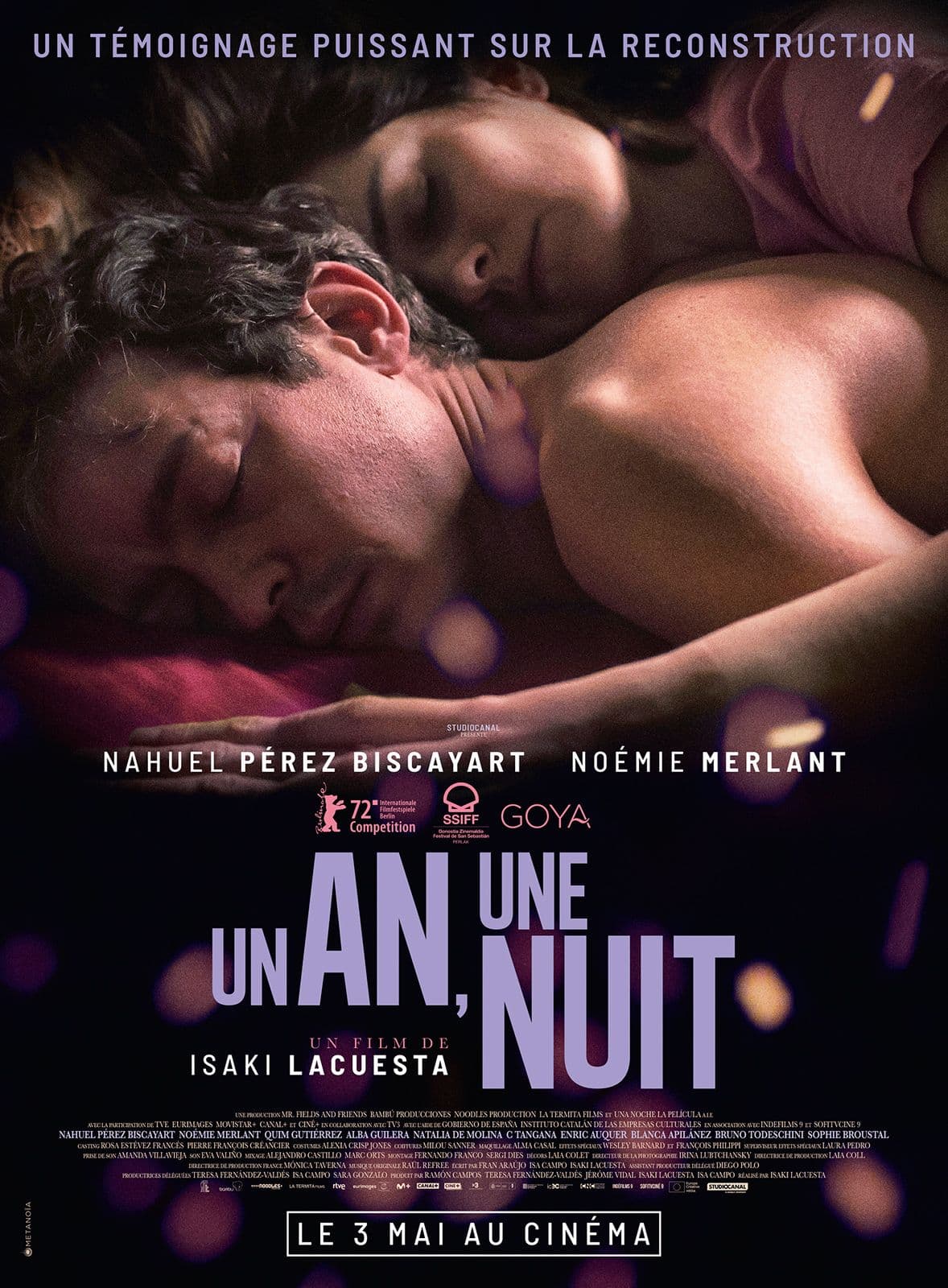 Un an, une nuit - Cover