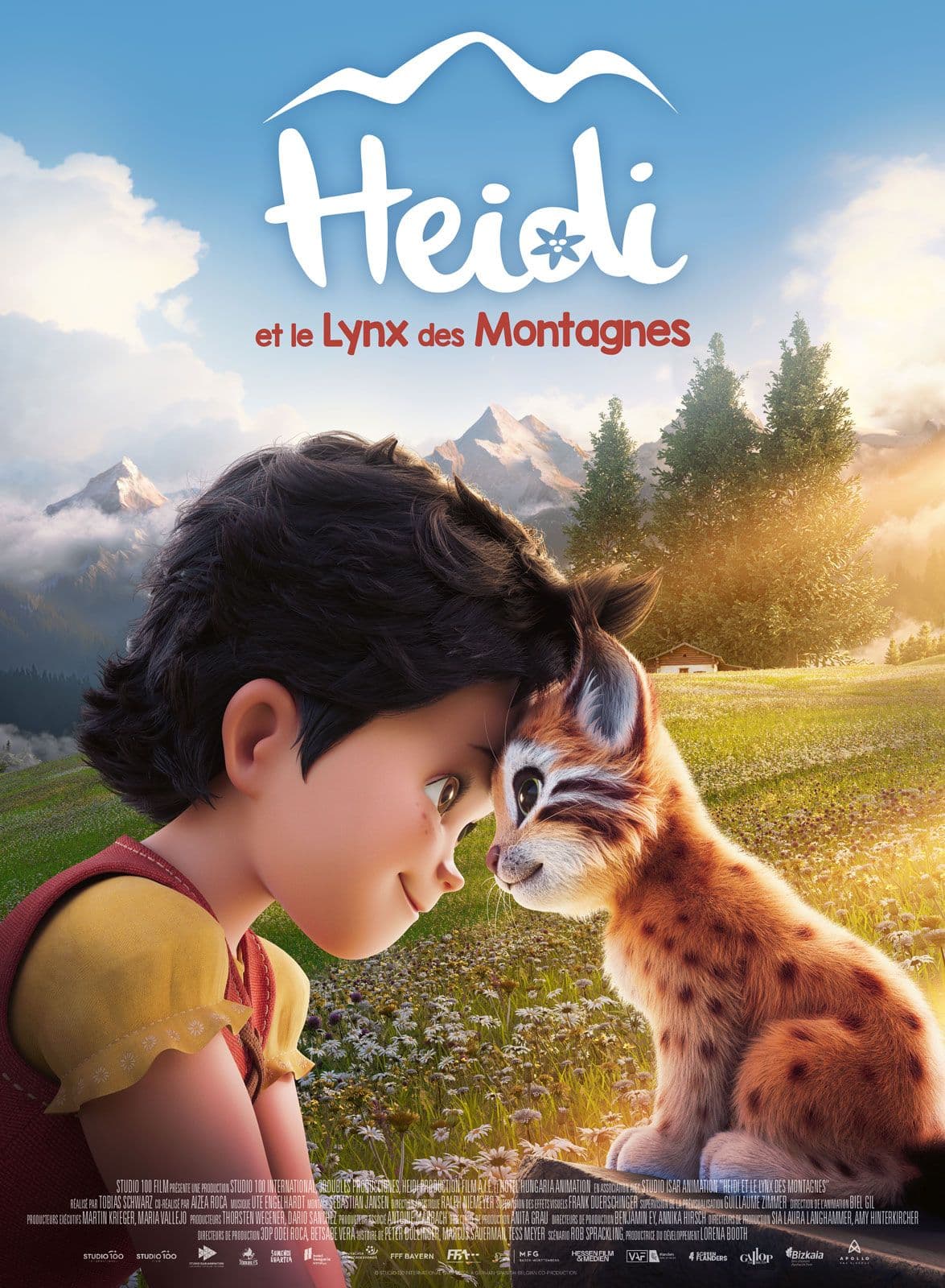 Heidi et le lynx des montagnes - Cover