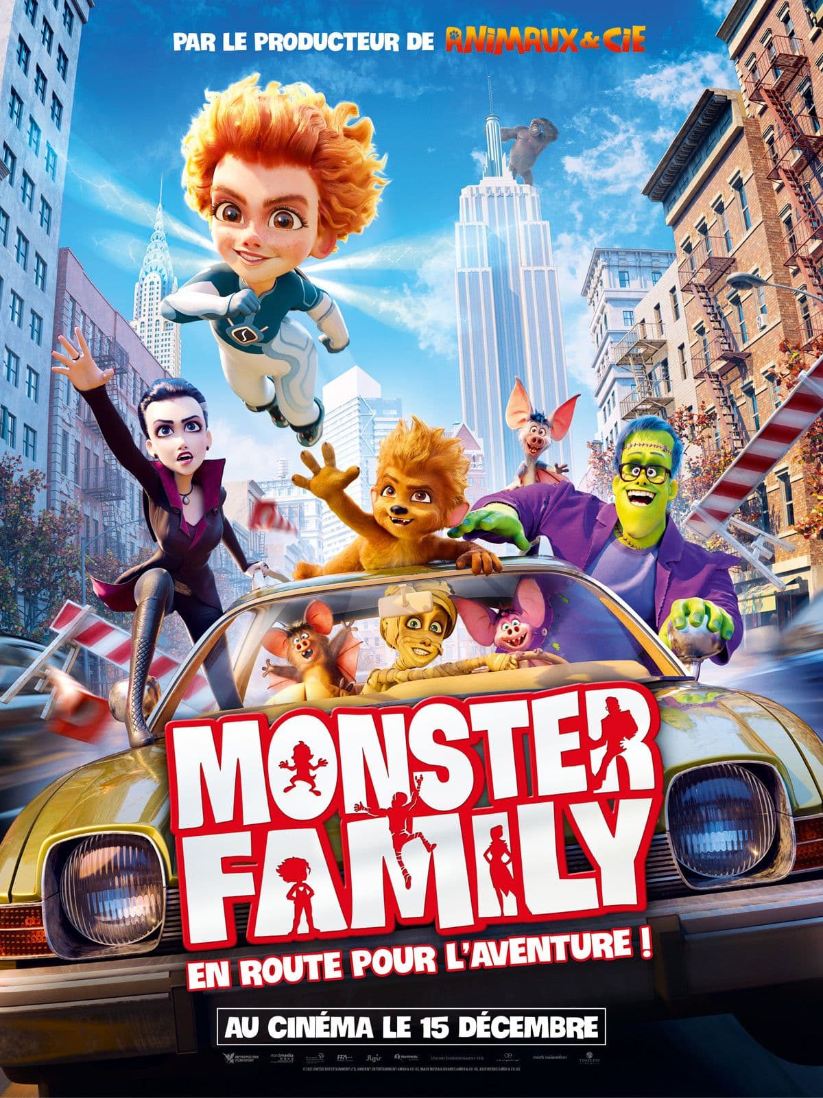 Monster Family : en route pour l'aventure ! - Cover