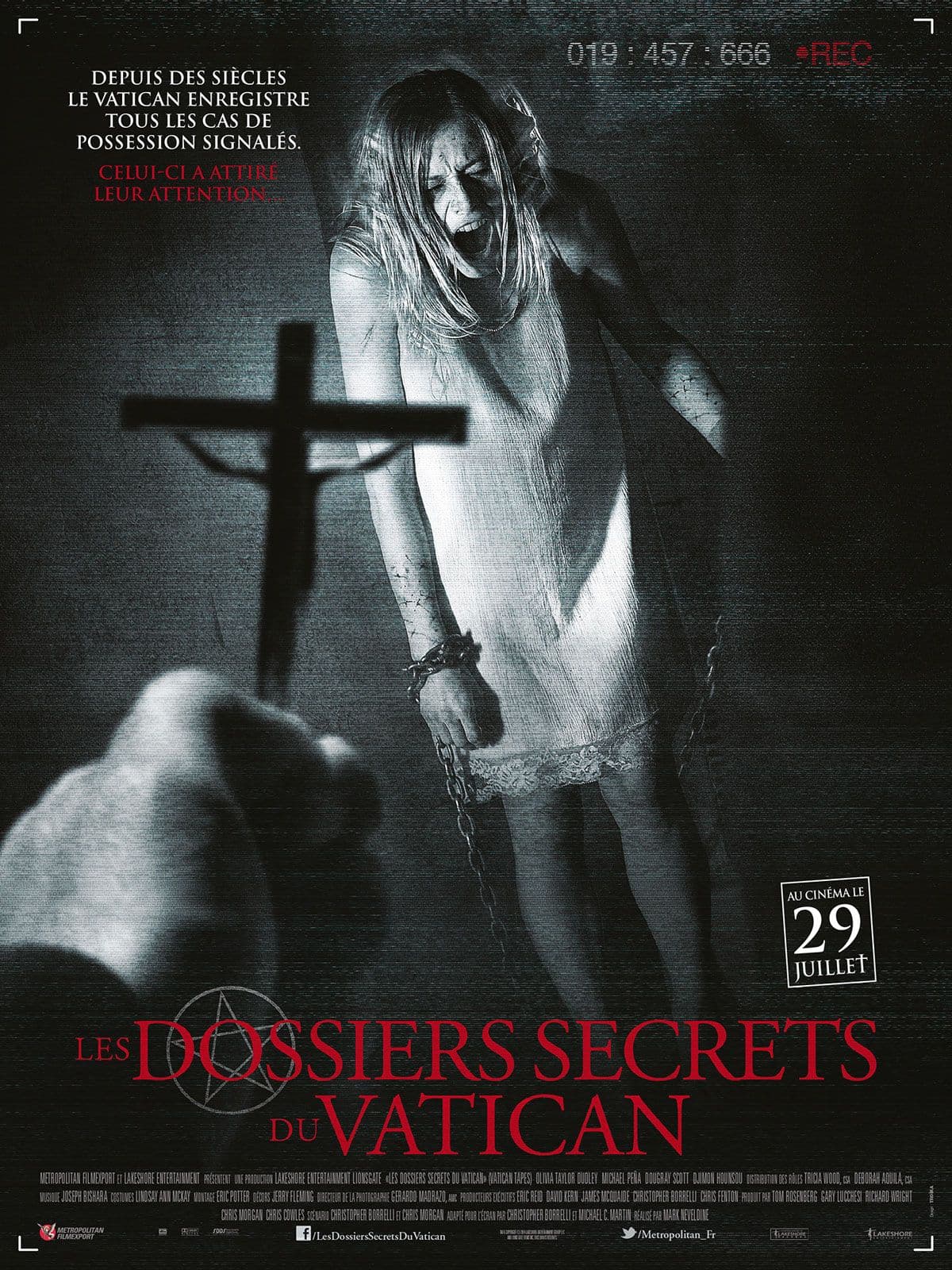 Les Dossiers secrets du Vatican - Cover