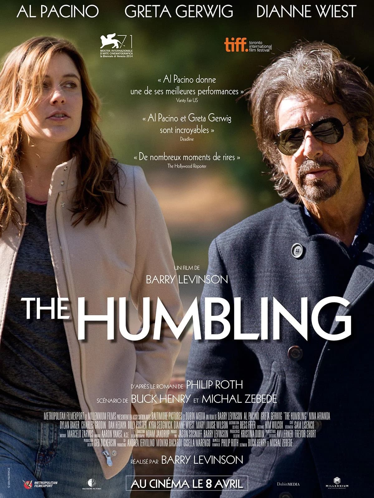 En toute humilité - The Humbling - Cover