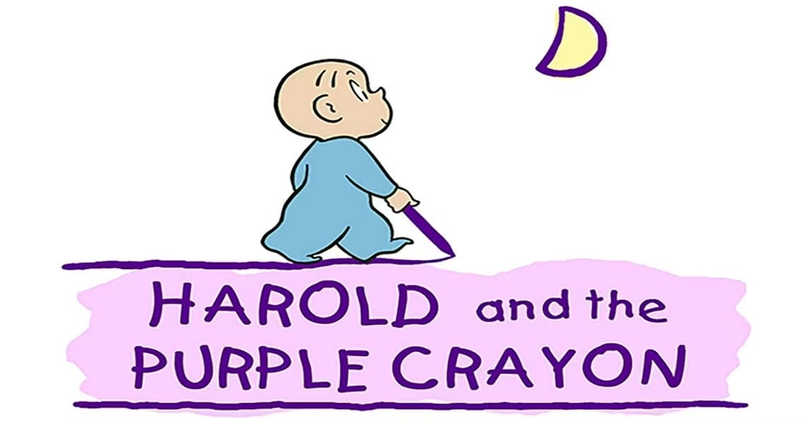 Harold and the Purple Crayon - Cover