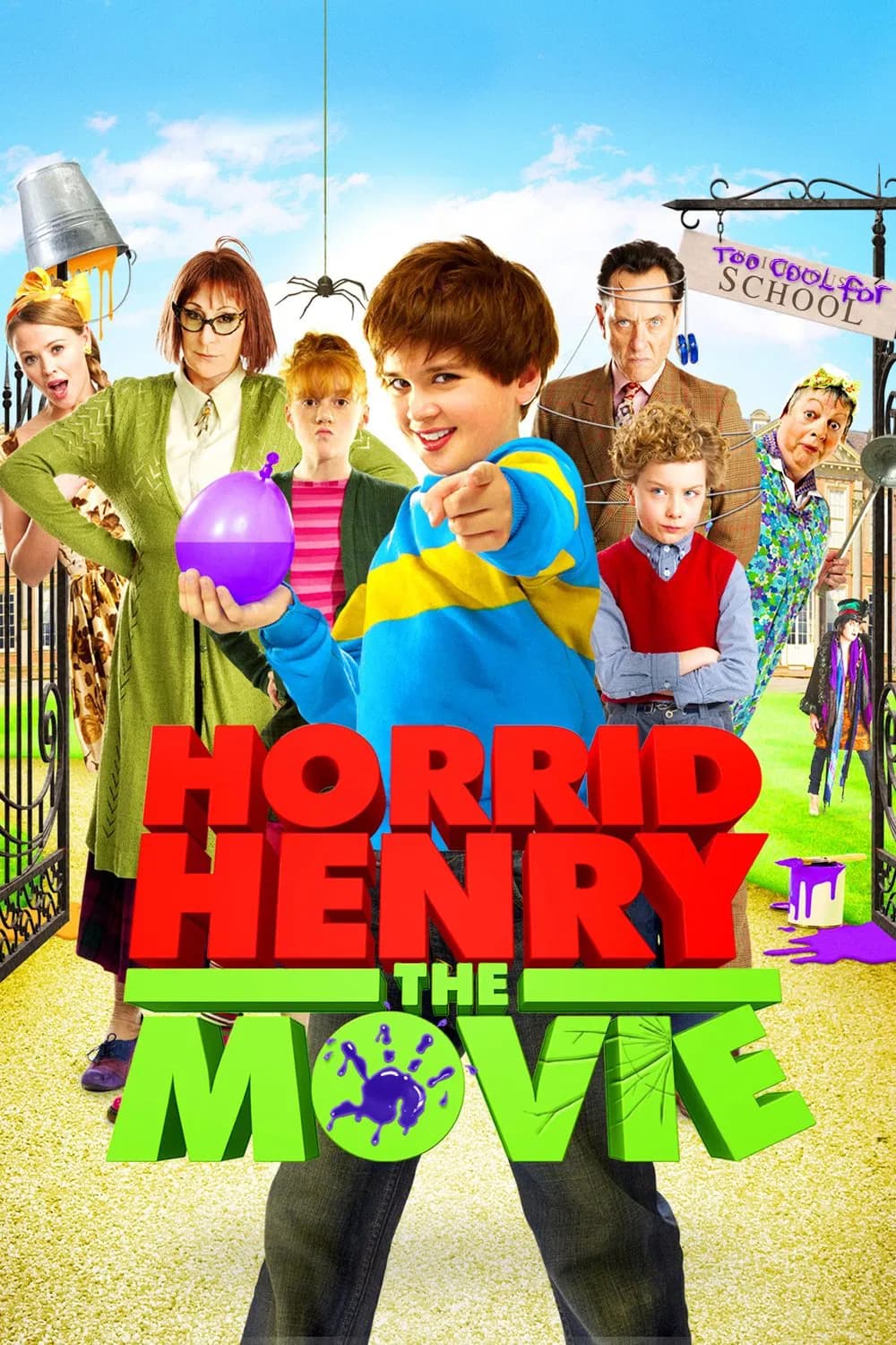 Horrid Henry: The Movie - Cover