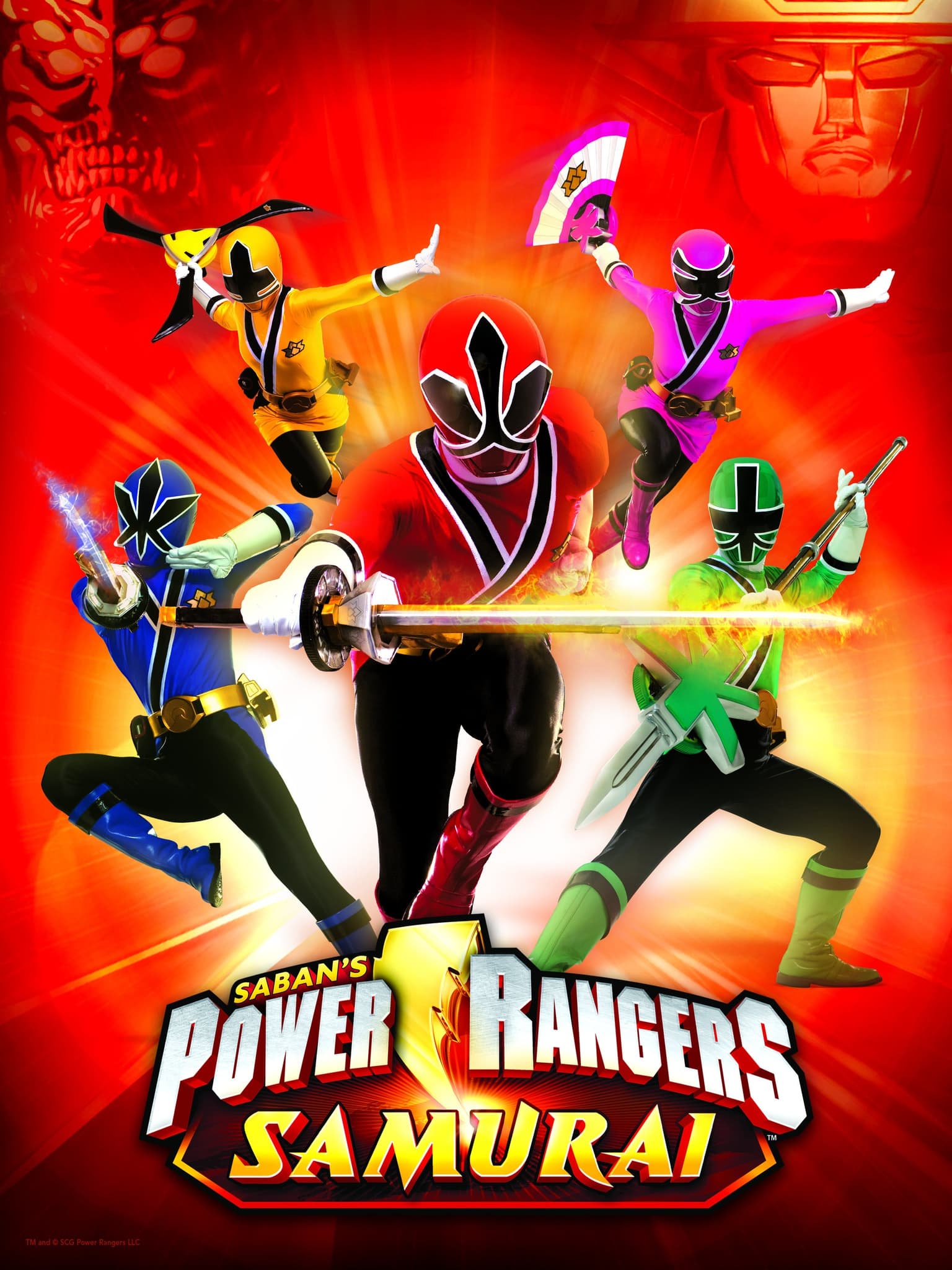 Power Rangers Samurai - Cover
