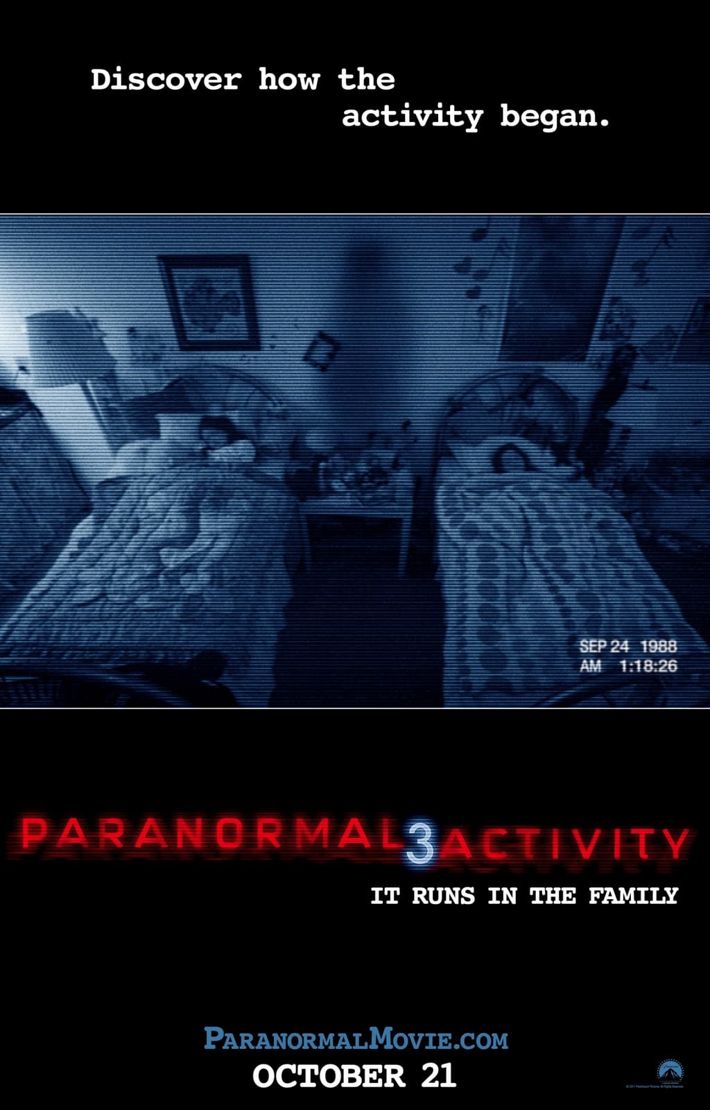 Paranormal Activity 3 - Cover
