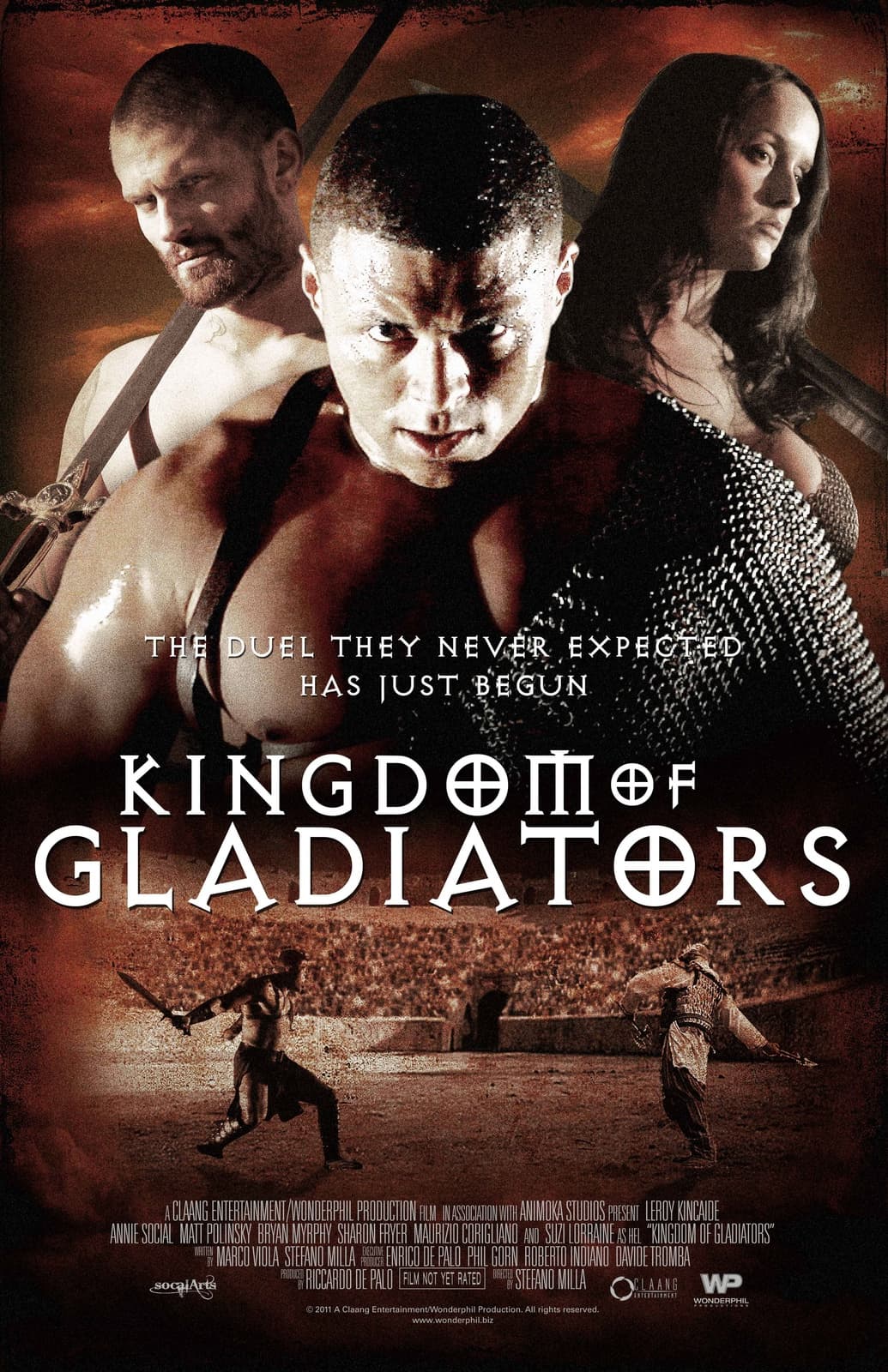 Kingdom of Gladiators - Cover