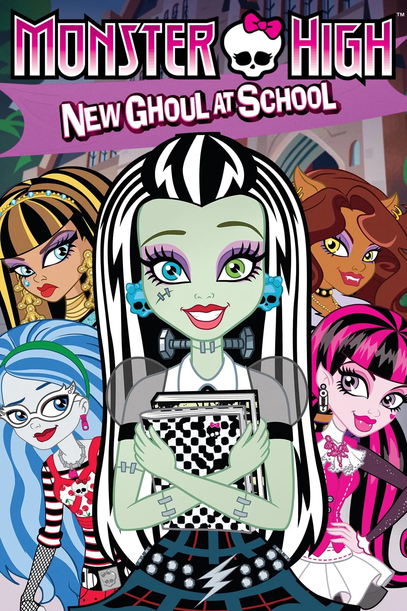 Une nouvelle élève à Monster High - Cover
