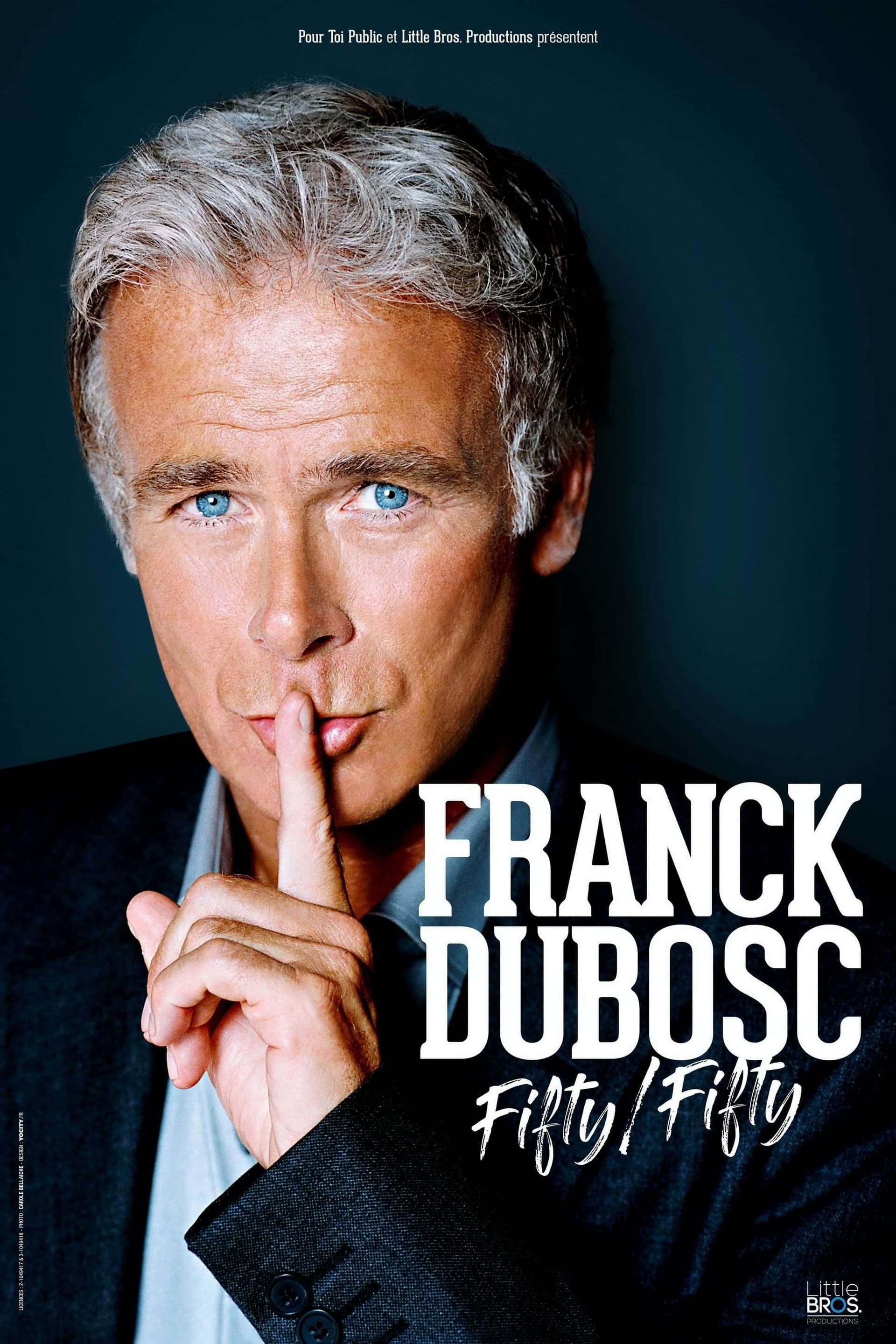 Franck Dubosc - Fifty / Fifty - Cover