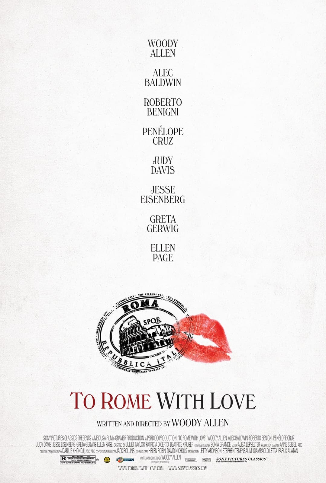 To Rome with Love - Cover