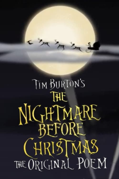 The Nightmare Before Christmas: The Original Poem - Cover
