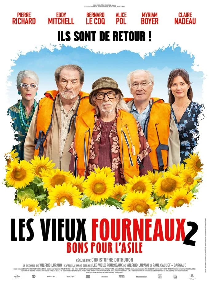 Les Vieux fourneaux 2 : bons pour l’asile - Cover