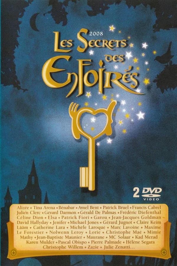 Les Enfoirés 2008 - Les secrets des Enfoirés - Cover