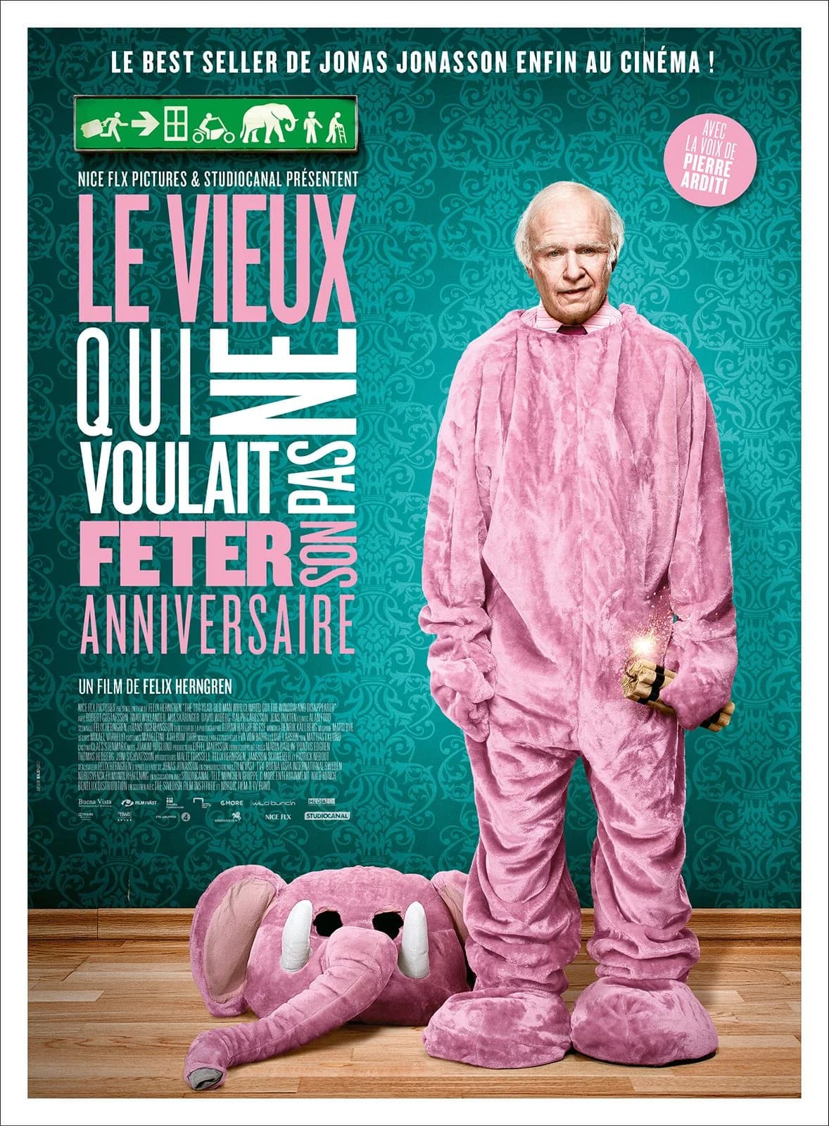 Le Vieux qui ne voulait pas fêter son anniversaire - Cover