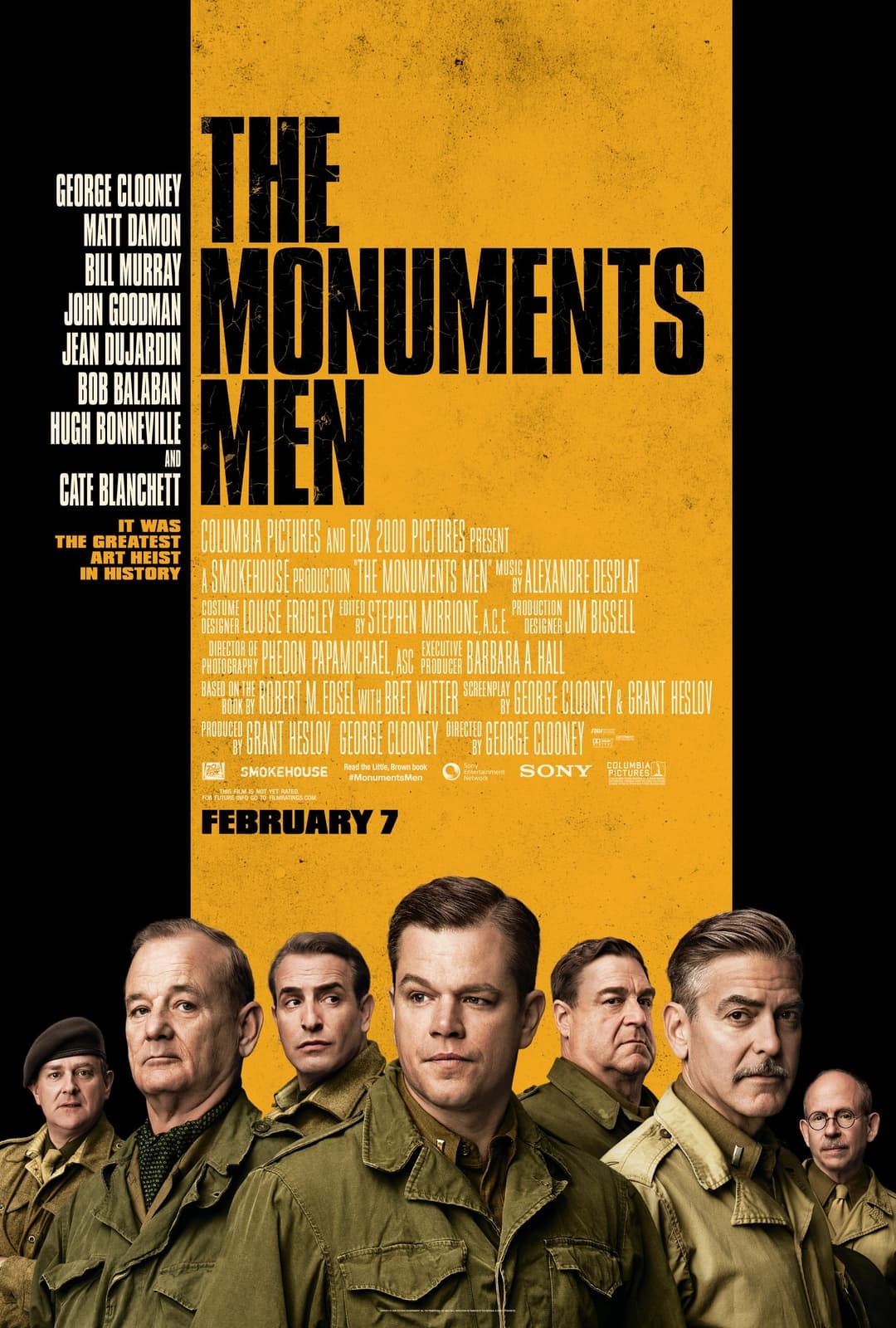 The Monuments Men - Cover