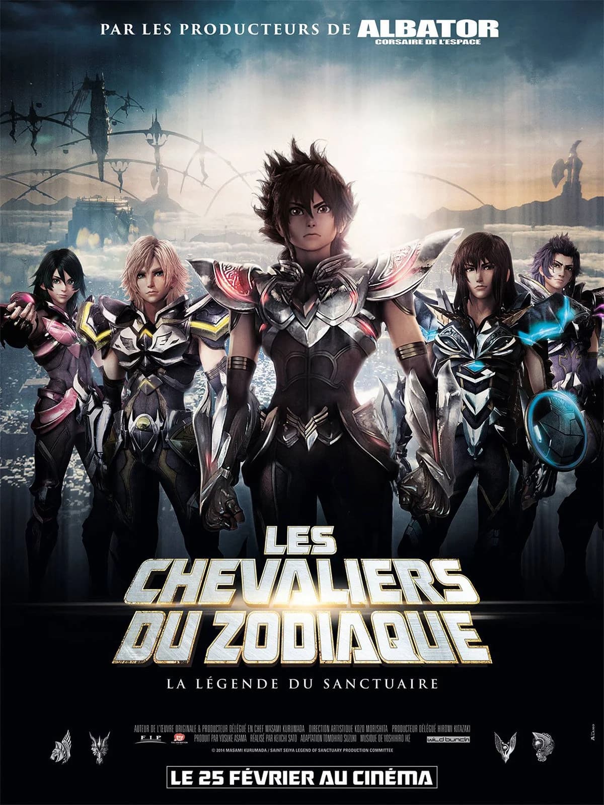 Les Chevaliers du Zodiaque - La Légende du Sanctuaire - Cover