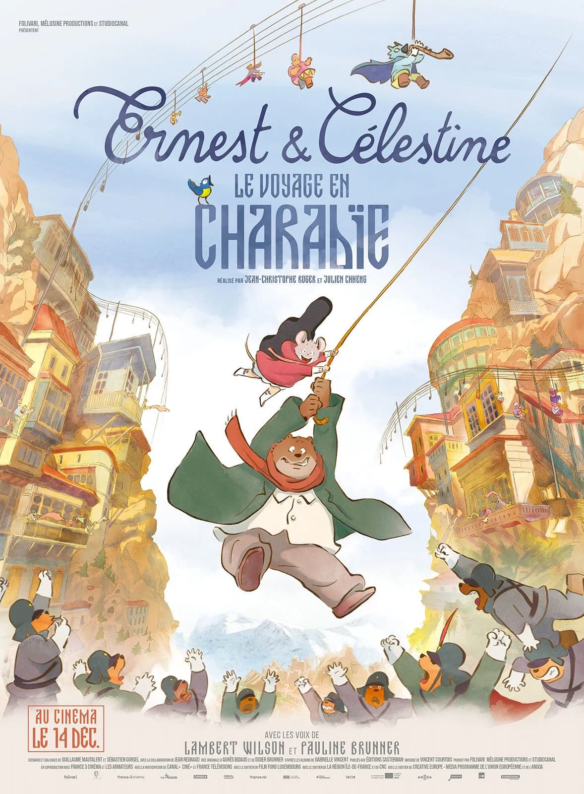 Ernest et Célestine : le voyage en Charabie - Cover