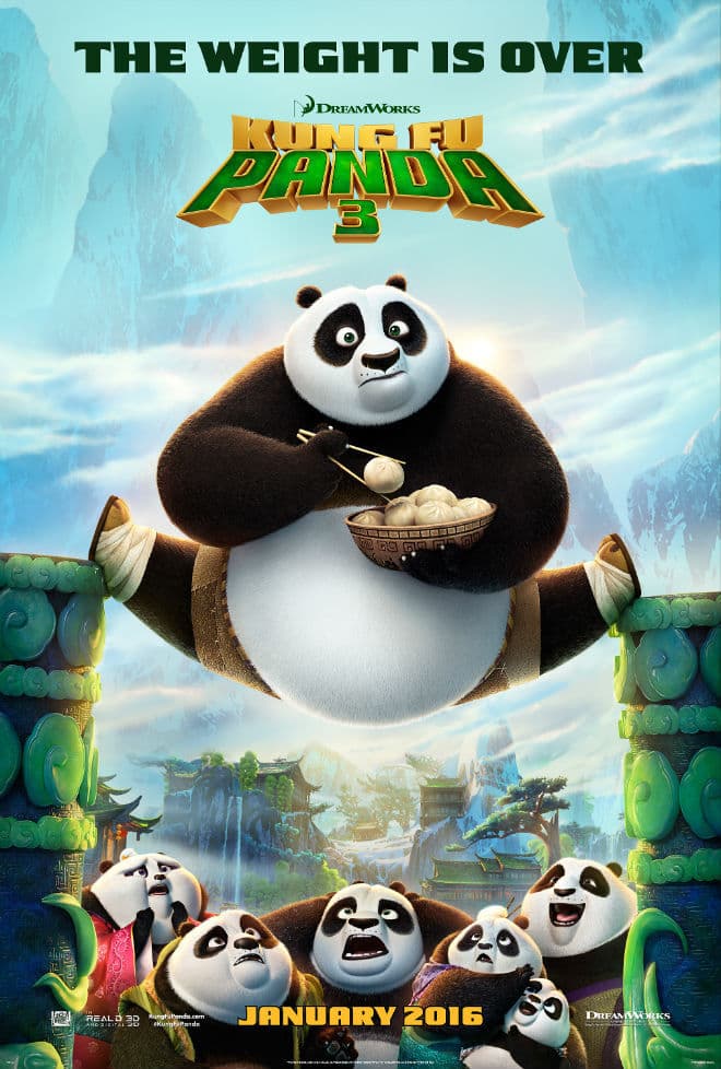 Kung Fu Panda 3 - Cover