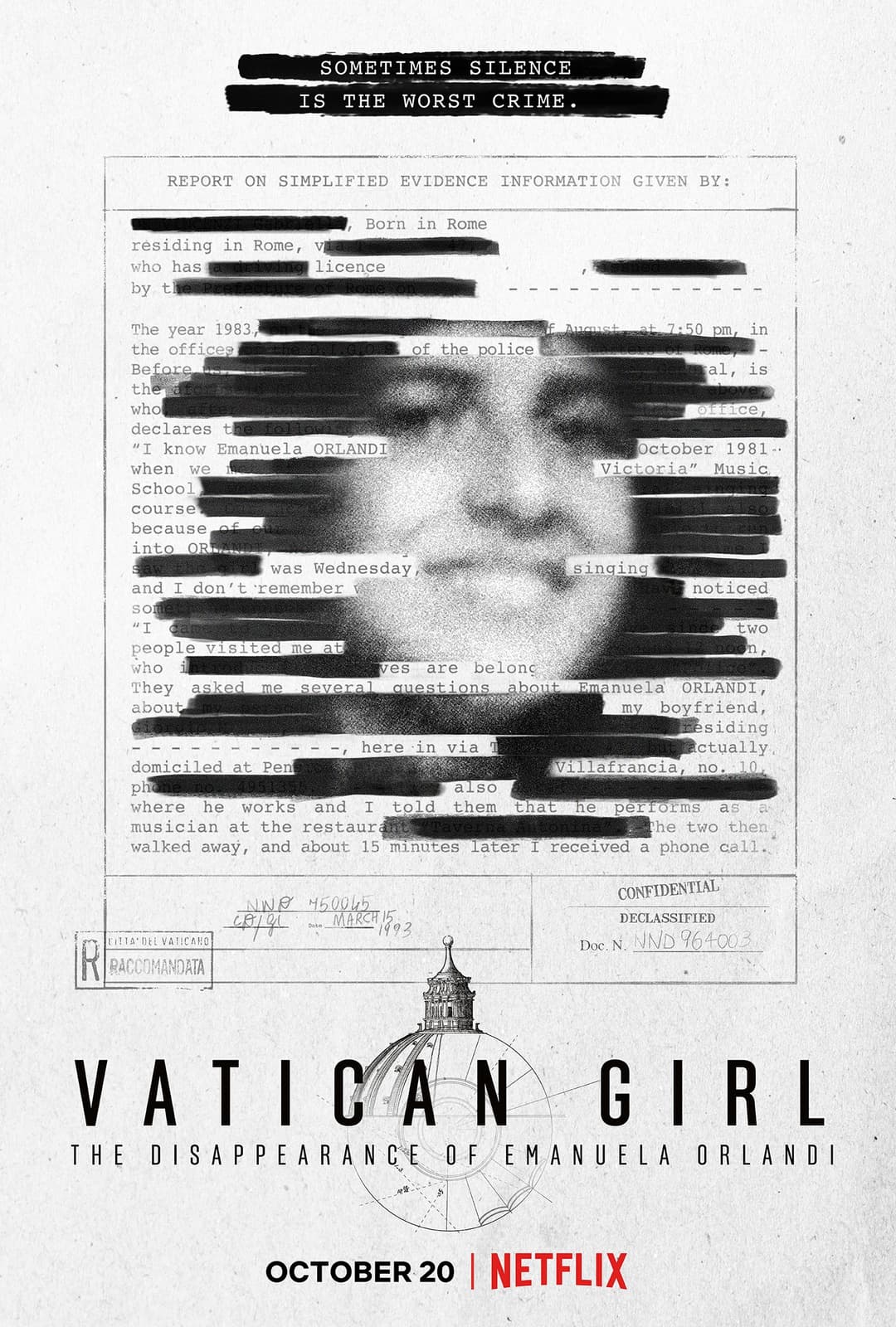 Vatican Girl: The Disappearance of Emanuela Orlandi - Cover