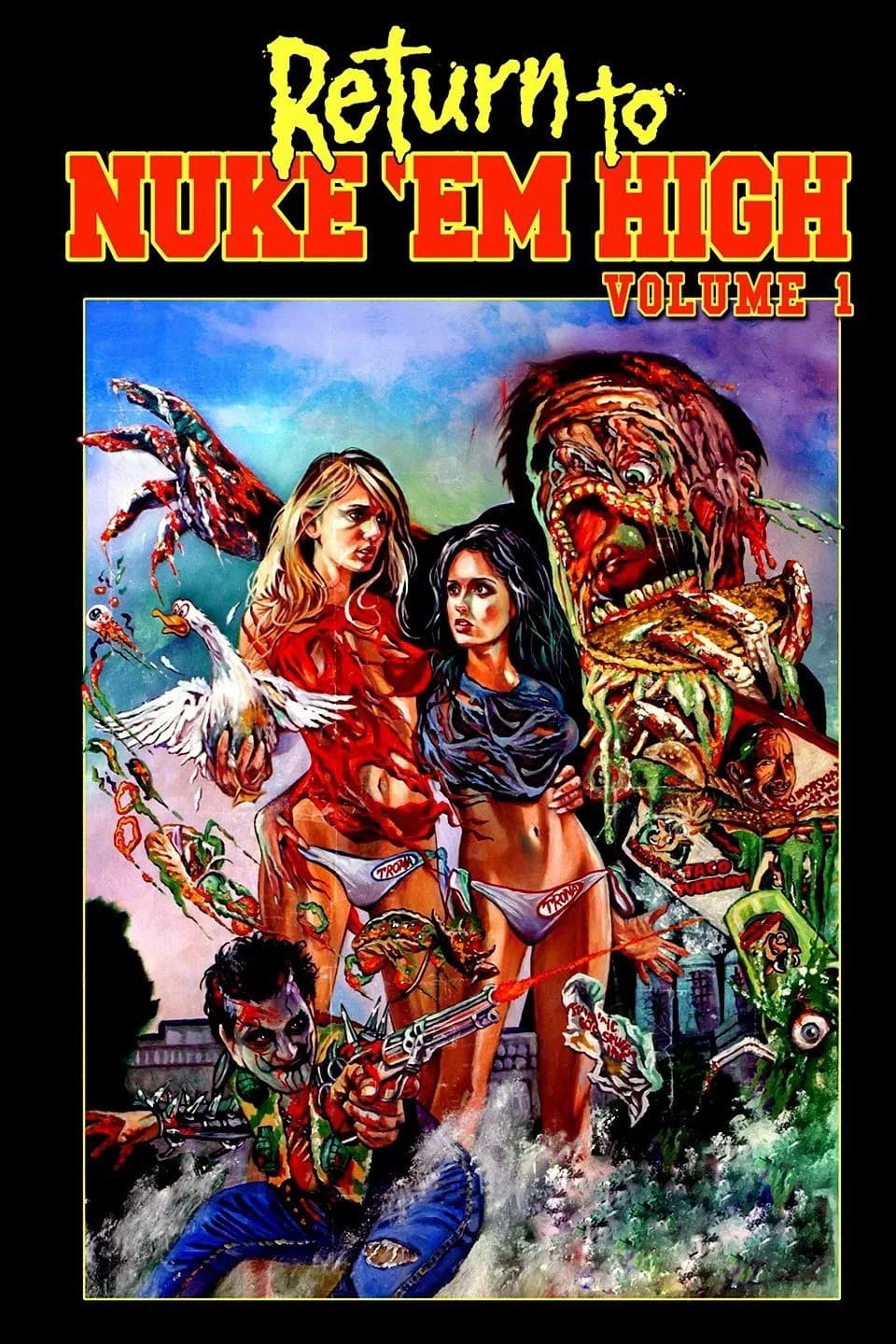 Return to Nuke 'Em High Volume 1 - Cover