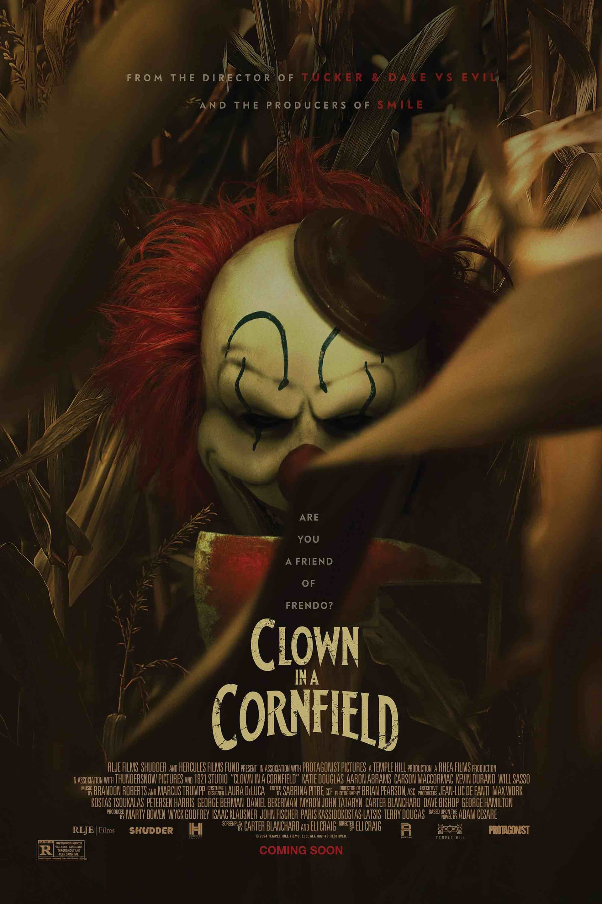 Clown in a Cornfield - Cover