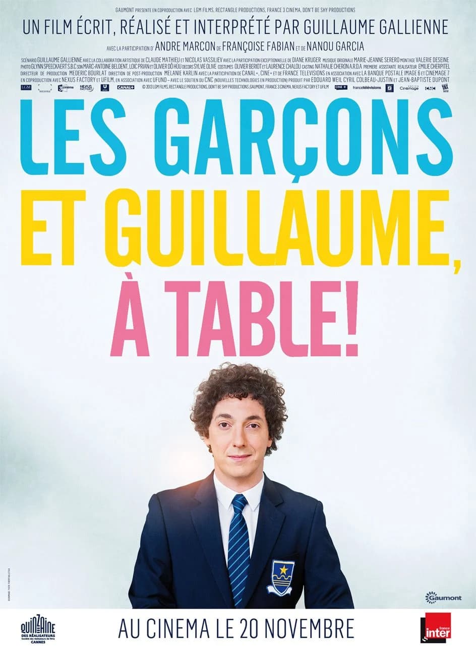 Les Garçons et Guillaume, à table ! - Cover