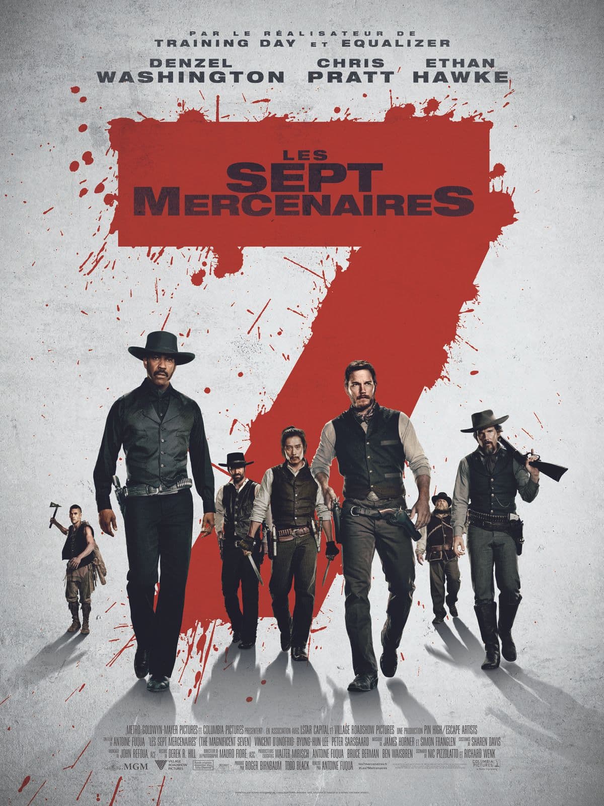 Les 7 Mercenaires - Cover