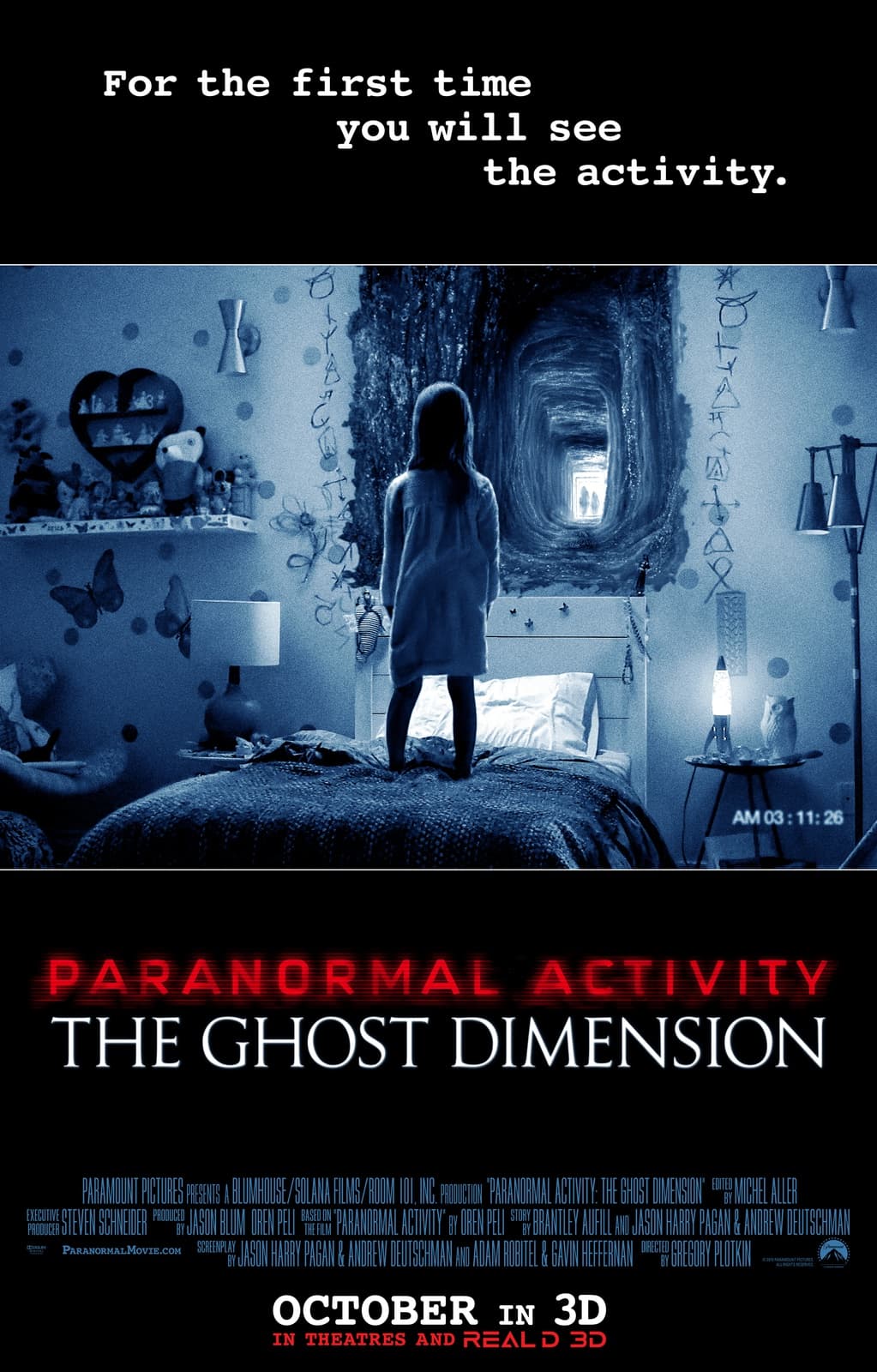 Paranormal Activity: The Ghost Dimension - Cover