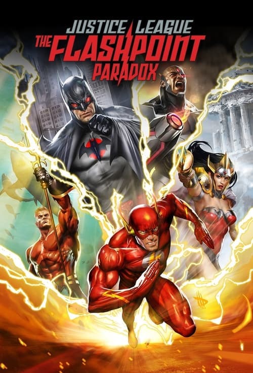 Justice League: The Flashpoint Paradox - Cover