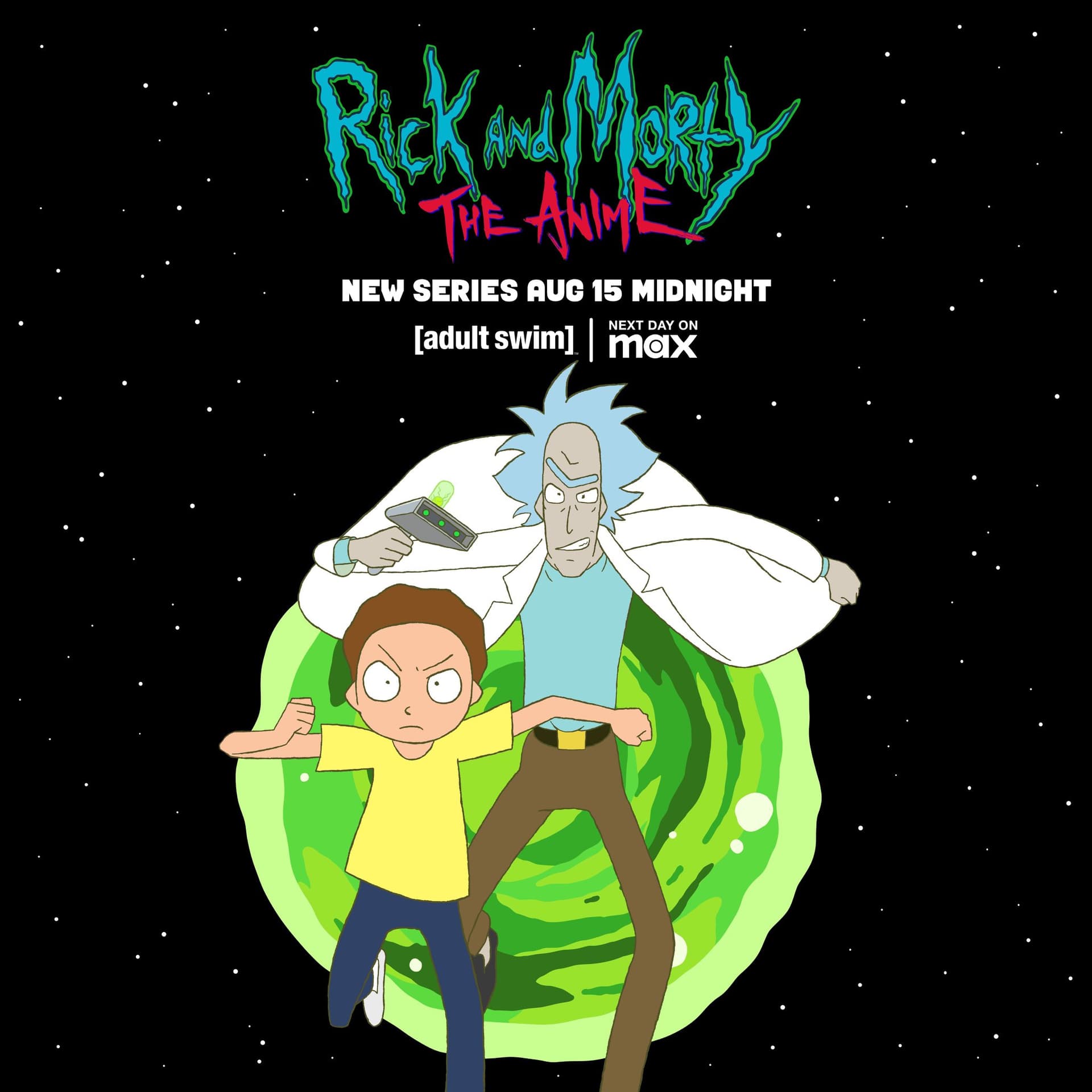 Rick and Morty: The Anime - Cover