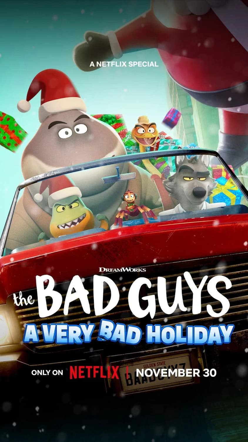 Un Noël façon Bad Guys - Cover
