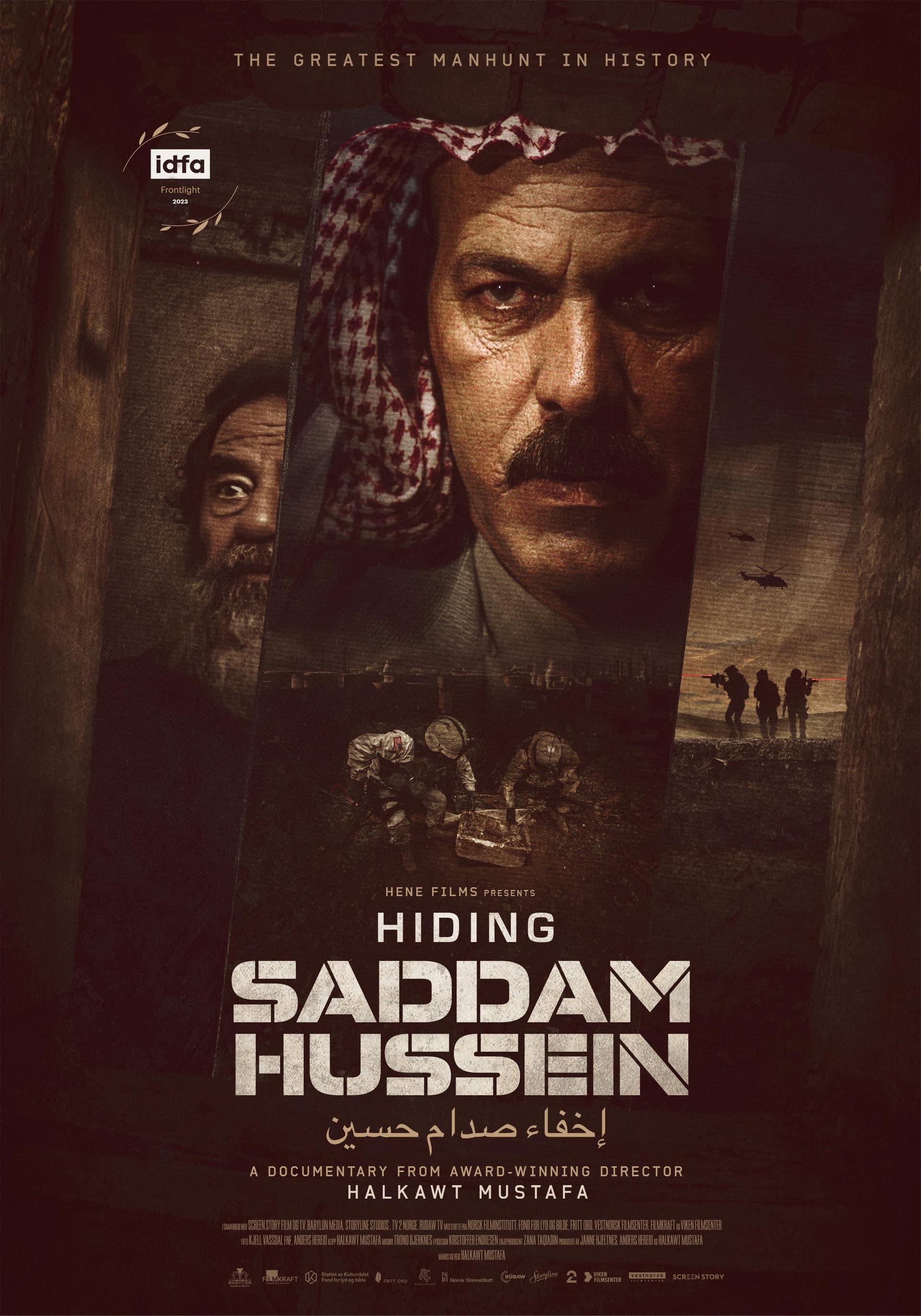 Hiding Saddam Hussein - Cover