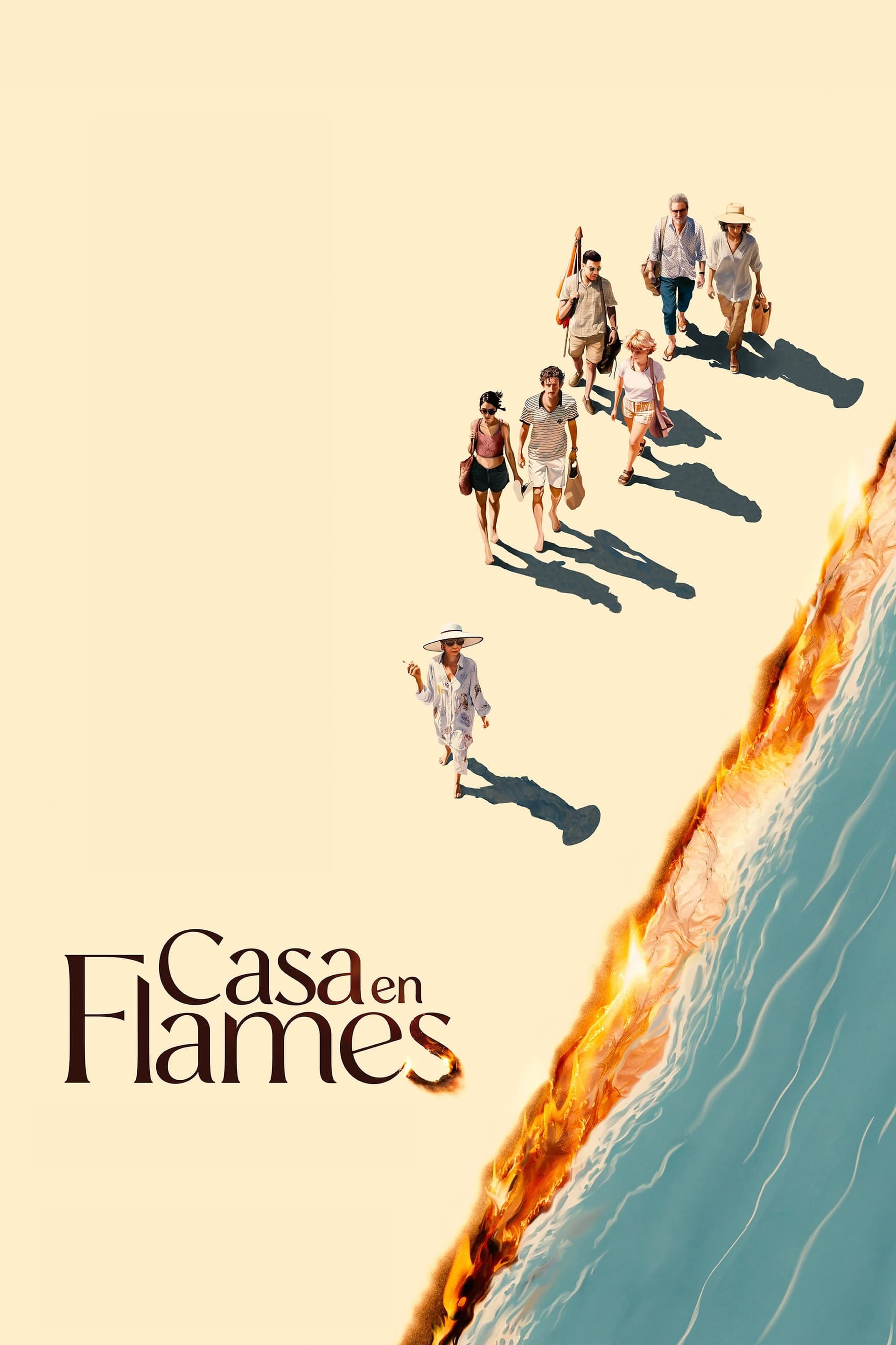Casa en flames - Cover