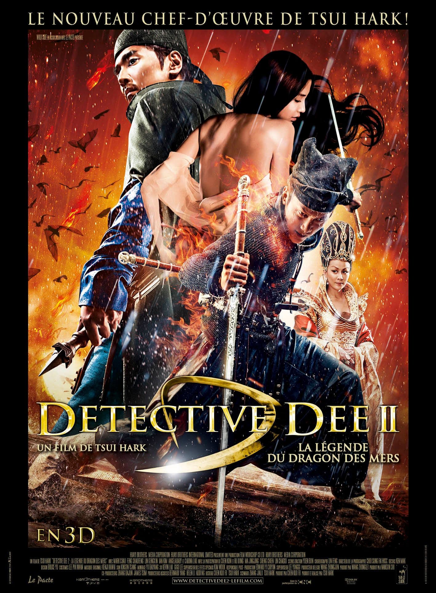 Détective Dee II : La Légende du Dragon des Mers - Cover